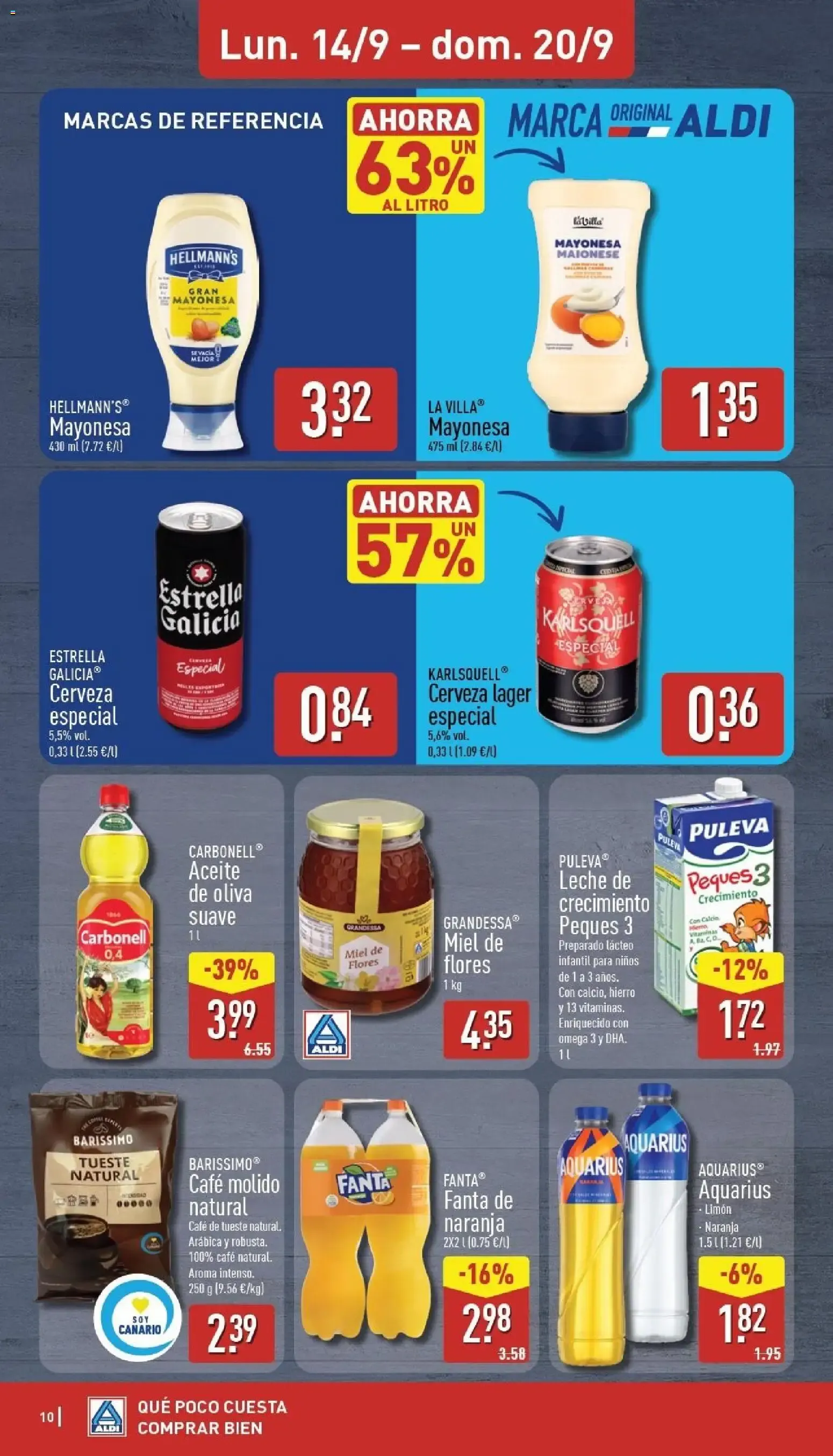 Catálogo de Aldi folleto del 14/09/2026 al 20/09/2026 14 de septiembre al 20 de septiembre 2026 - Página 10