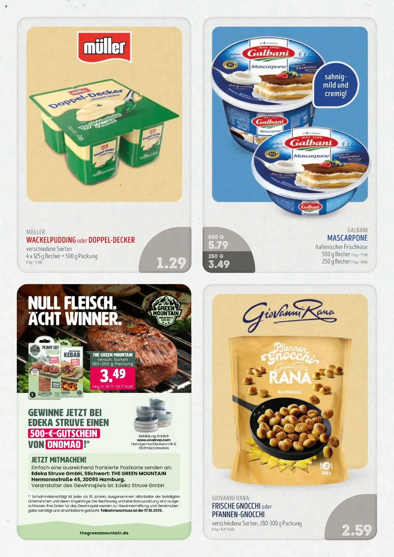 Edeka Struve Prospekt (ab 12.10.2026) zum Blättern von 12. Oktober bis 17. Oktober 2026 - Prospekt seite 15