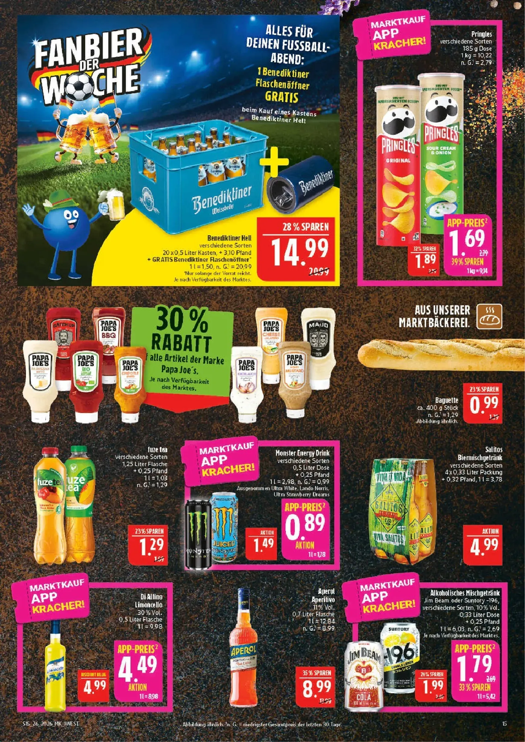 Marktkauf Prospekt – von Montag 22.06.2026 bis Samstag 27.06.2026 von 22. Juni bis 27. Juni 2026 - Prospekt seite 15