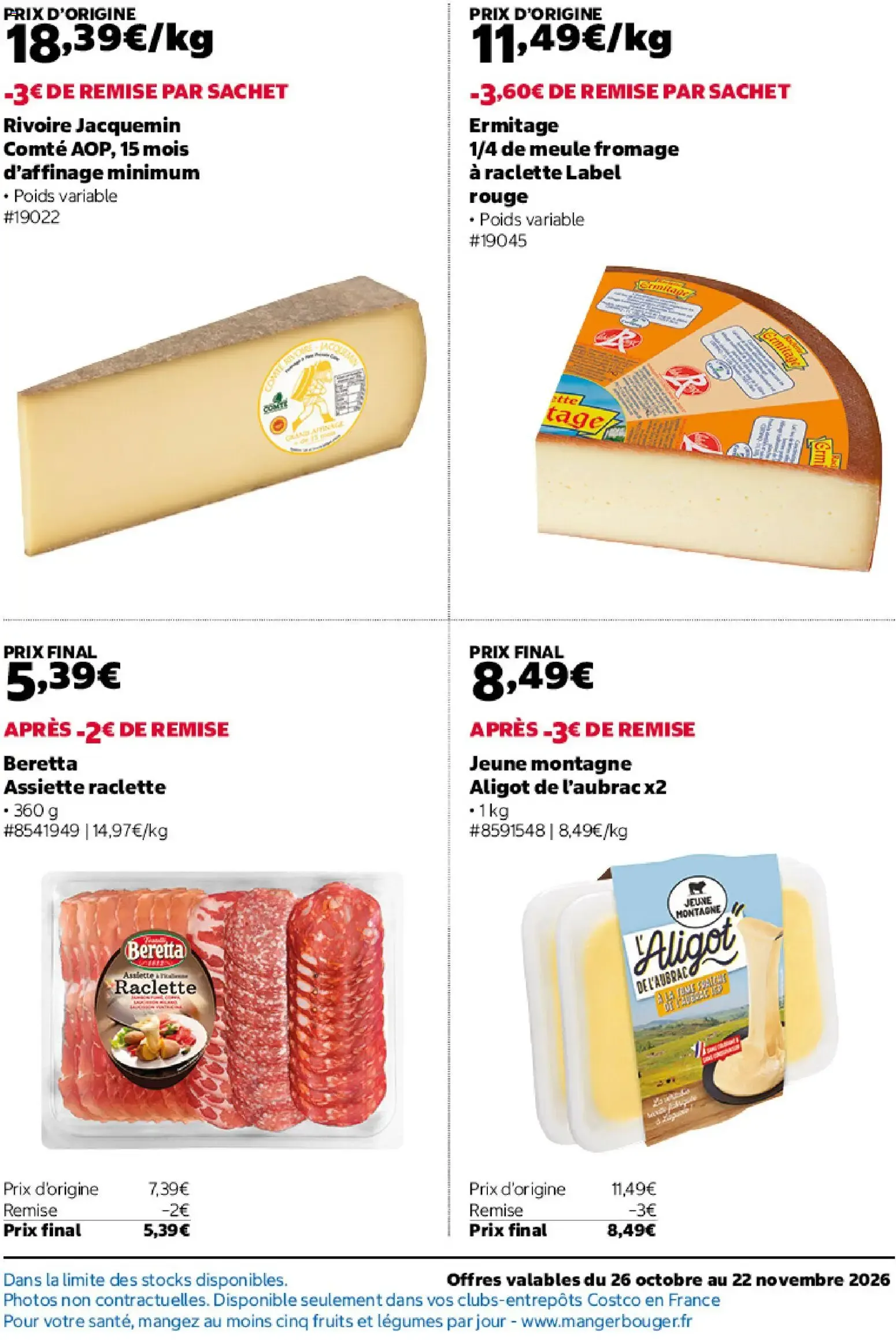 Costco catalogue à partir du 26/10/2026 - promo en ligne du 26 octobre au 22 novembre 2026 - Catalogue page 9