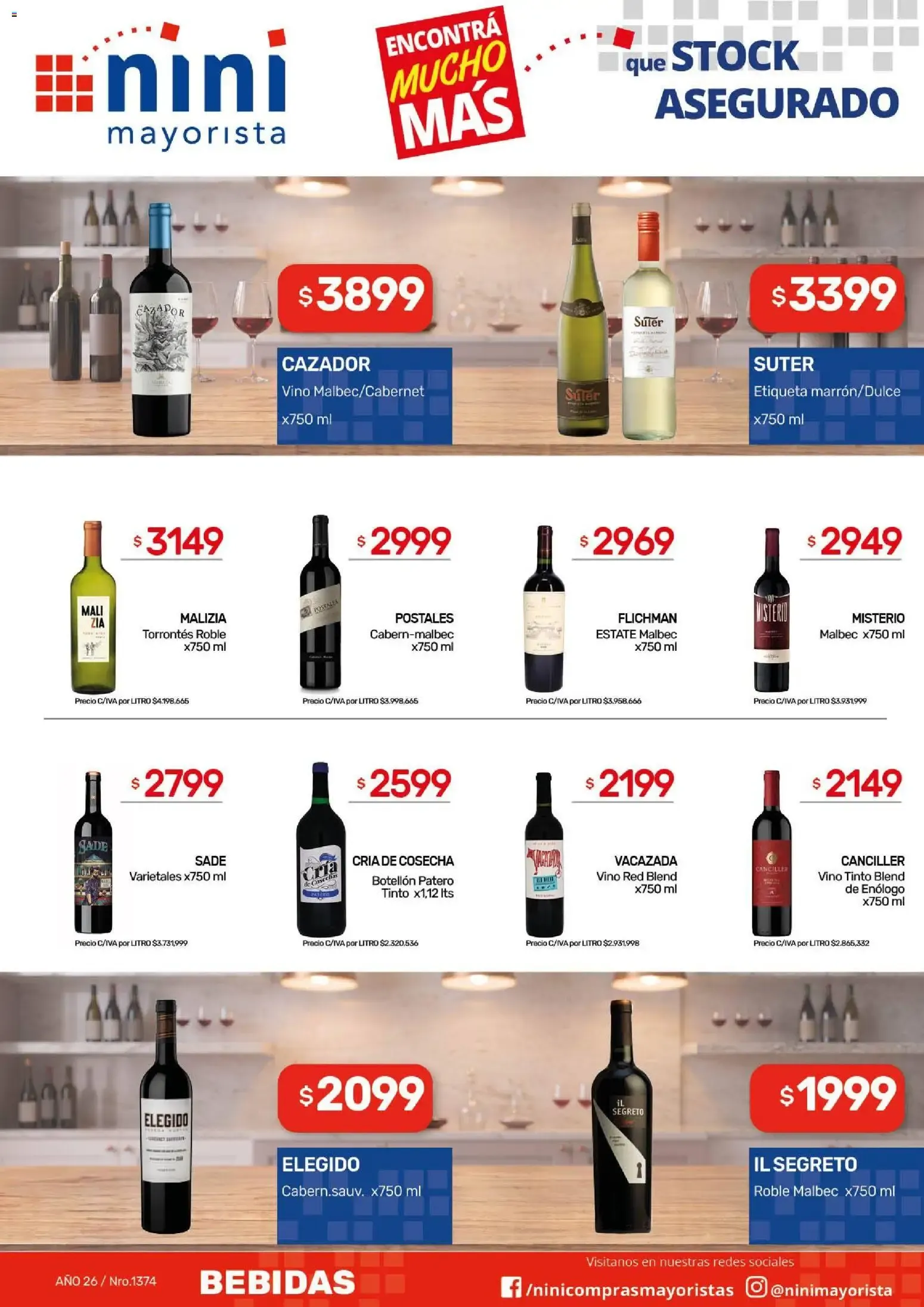 Ofertas de NINI Mayorista - Revista N°1374 24 de agosto al 30 de agosto 2026 - Página 17 del catálogo