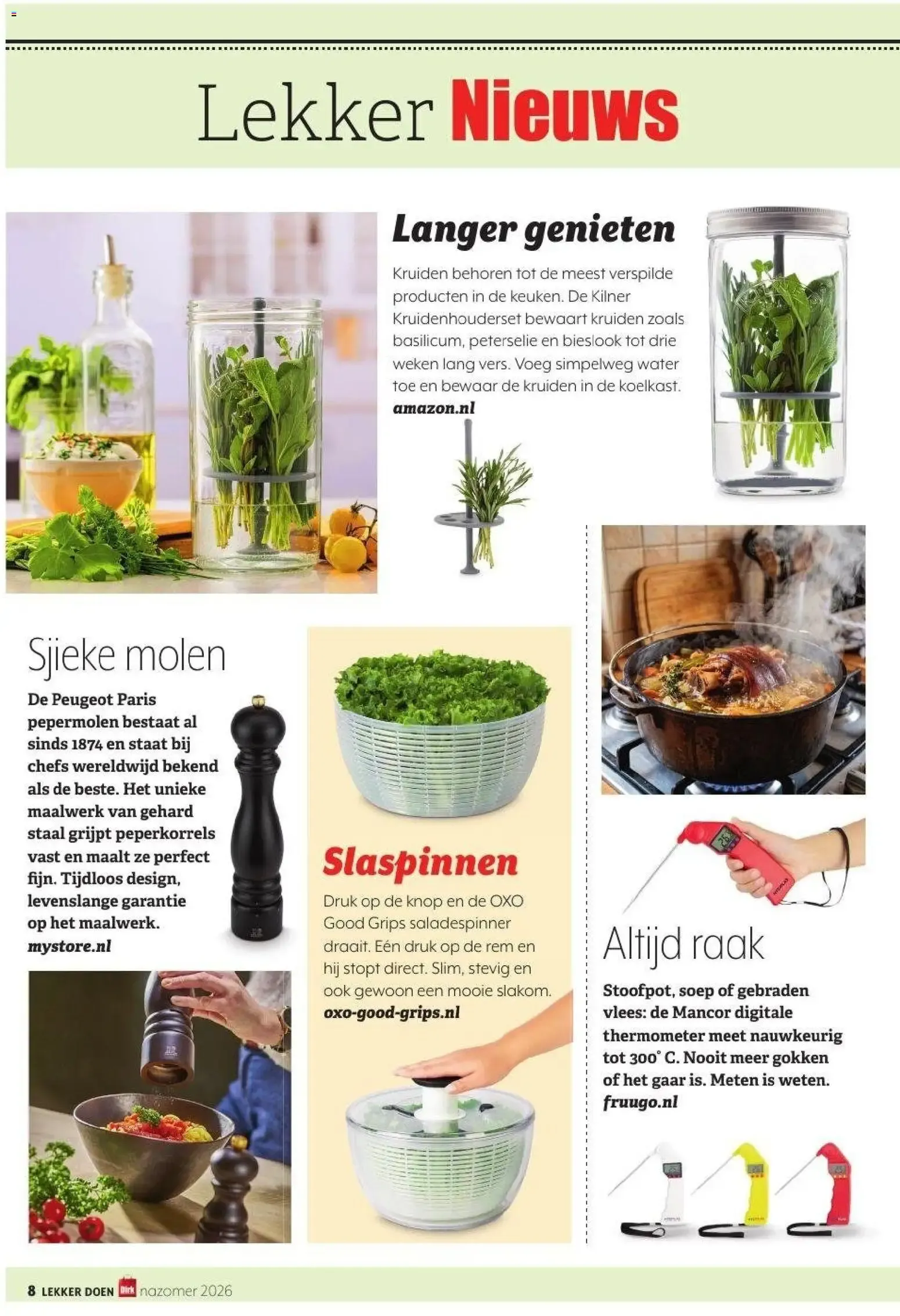 Lekker doen: Groente- en fruitkalender Dirk van 7 september tot 26 oktober 2026 - Folder pagina 8