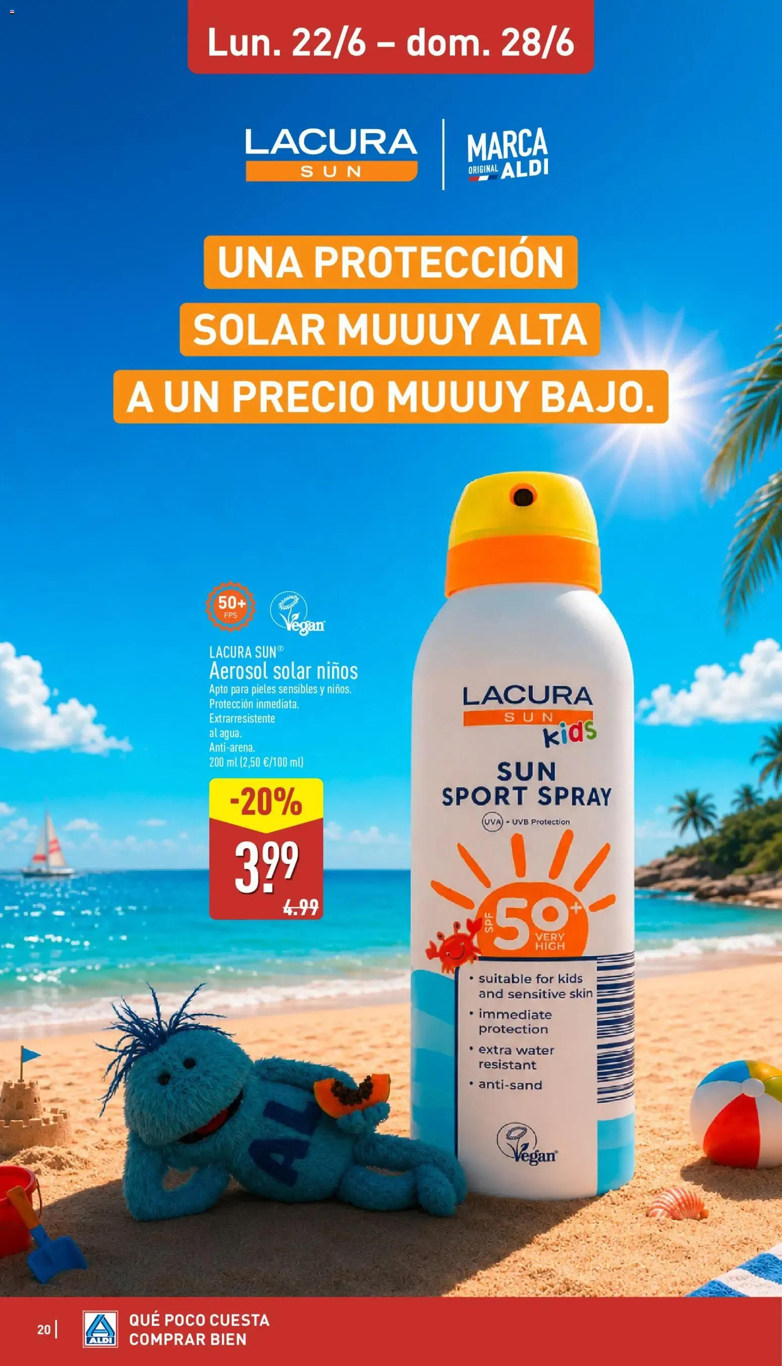 Catálogo de Aldi folleto Canarias del 22/06/2026 | Catálogo 22 de junio al 28 de junio 2026 - Página 20