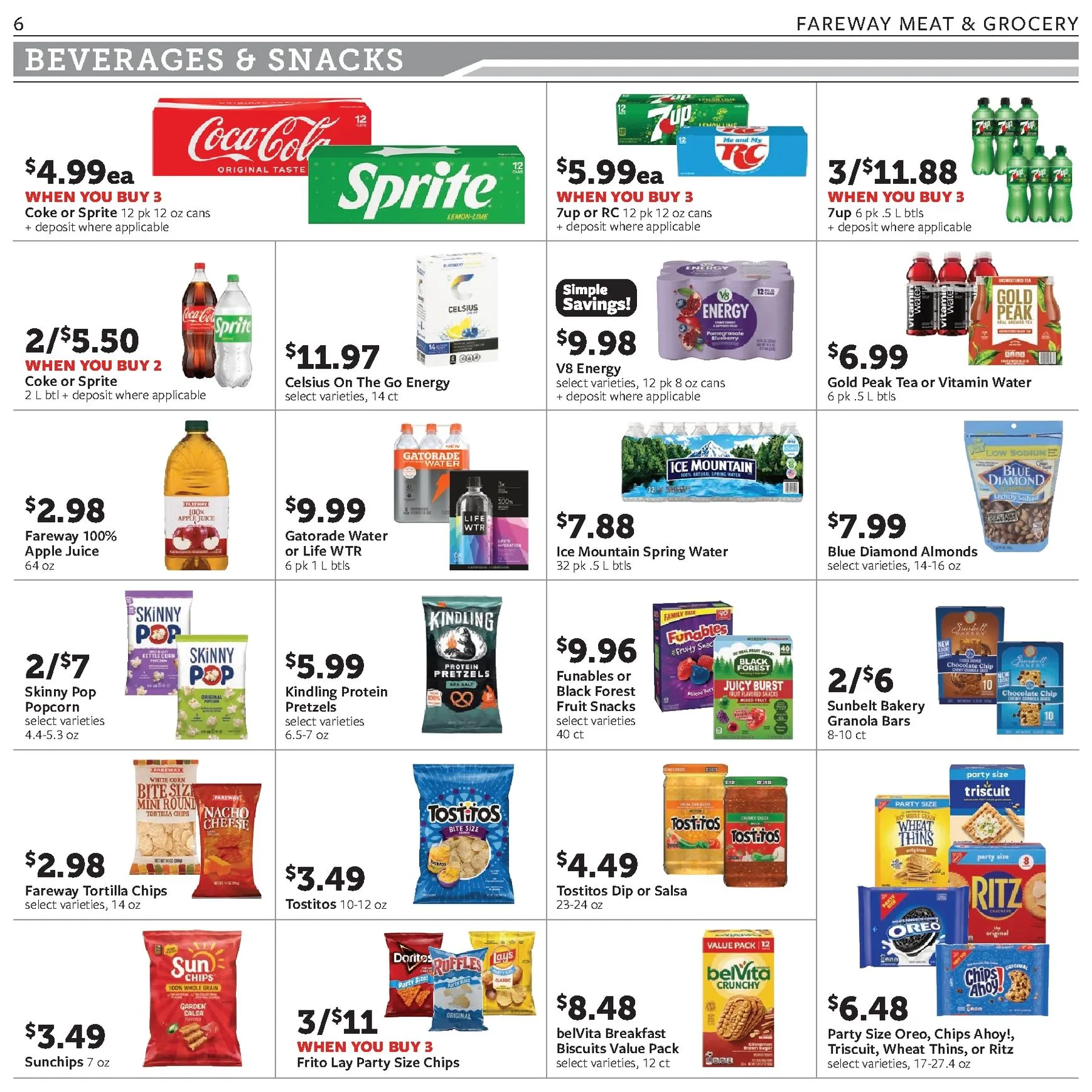 Weekly ad Current Fareway leaflet valid from Monday 06/22/2026 to Saturday 06/27/2026 from June 22 to June 27 2026 - Page 6