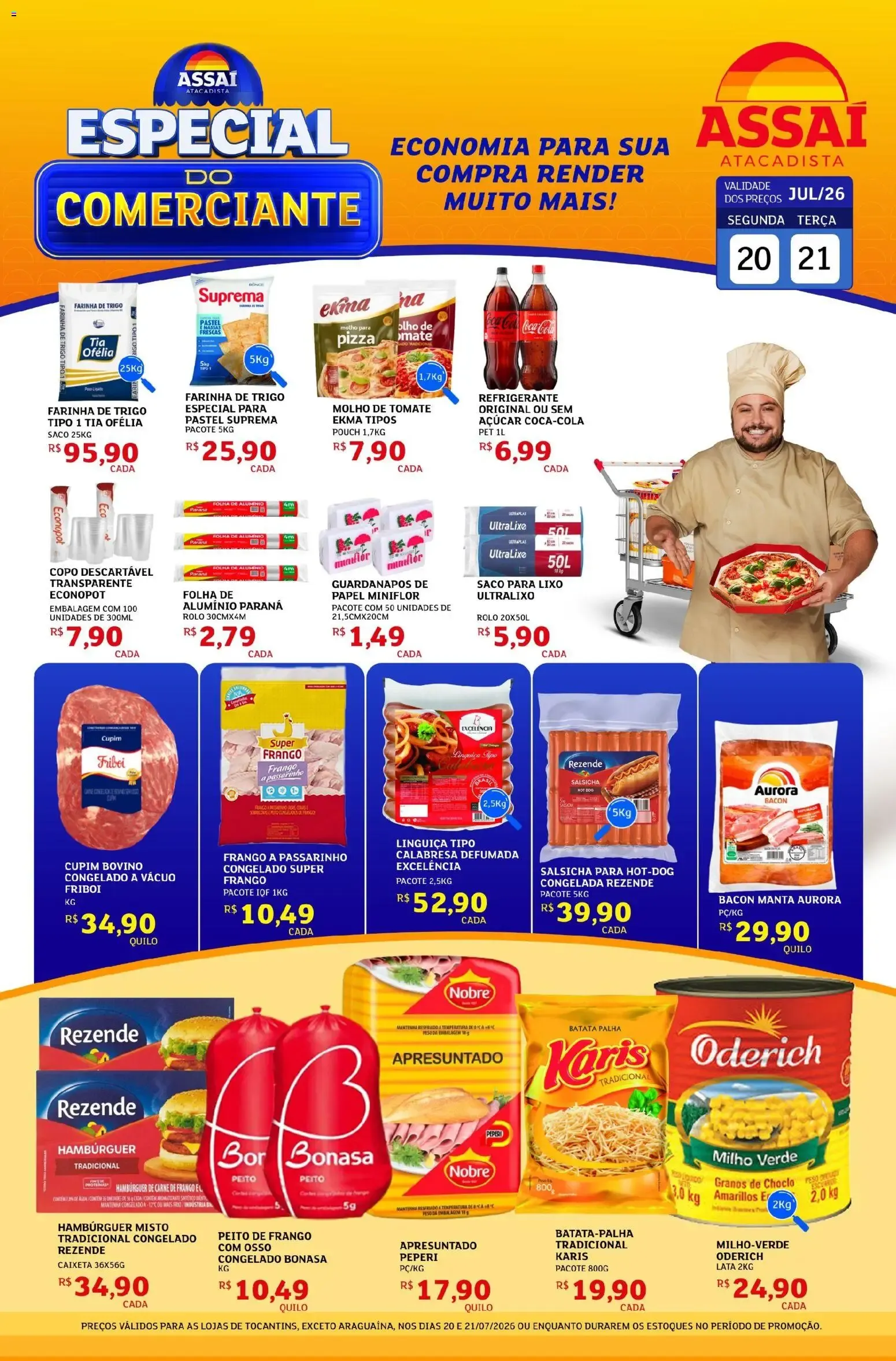 Encarte de Assaí Atacadista ofertas - TO de 20/07/2026 | Promoções Online 20 de julho até 21 de julho 2026 - Pagina 1
