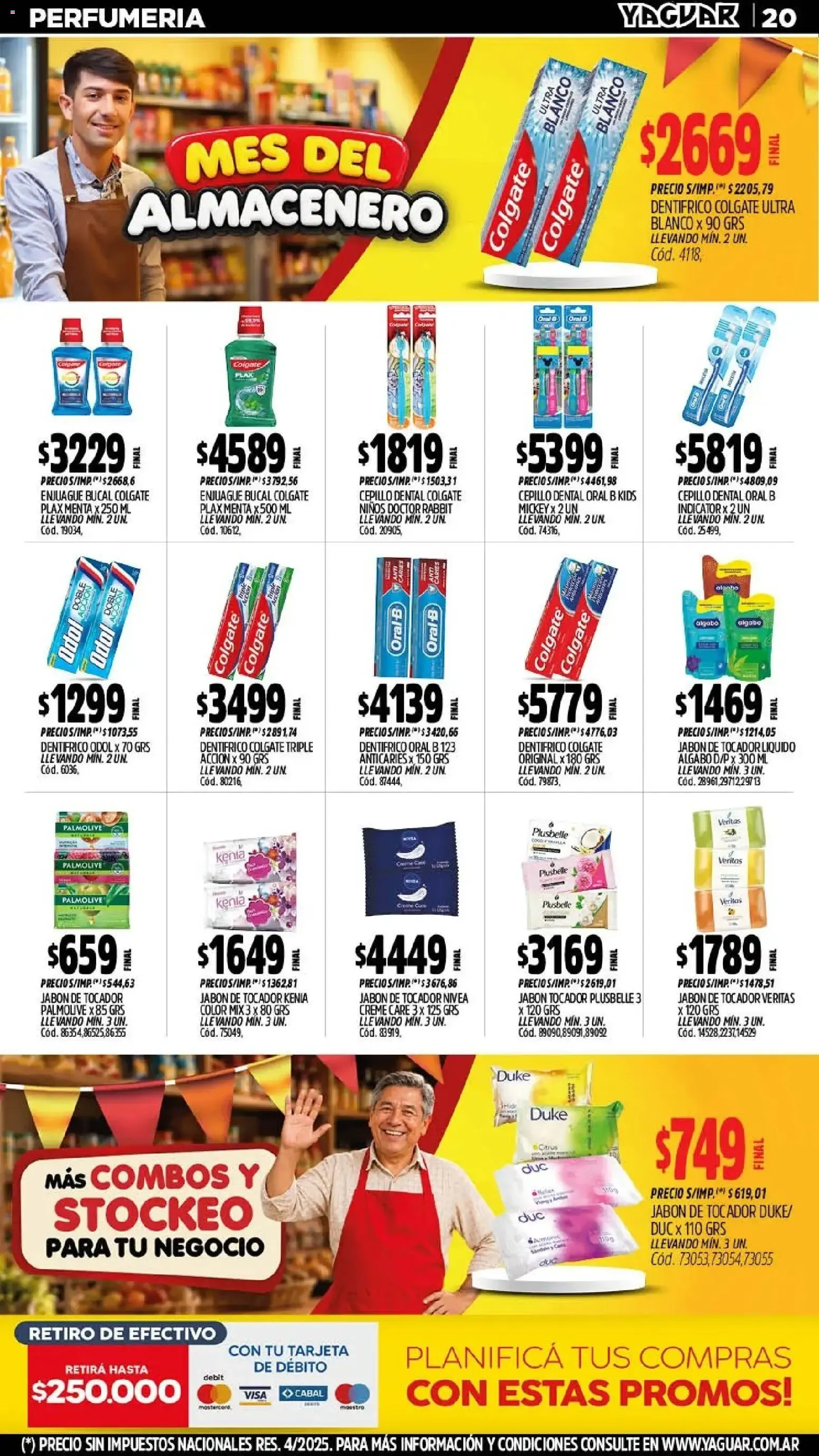 Ofertas de Yaguar - Oferta Semanal Mar del Plata del 21/09/2026 - 26/09/2026 21 de septiembre al 26 de septiembre 2026 - Página 20 del catálogo