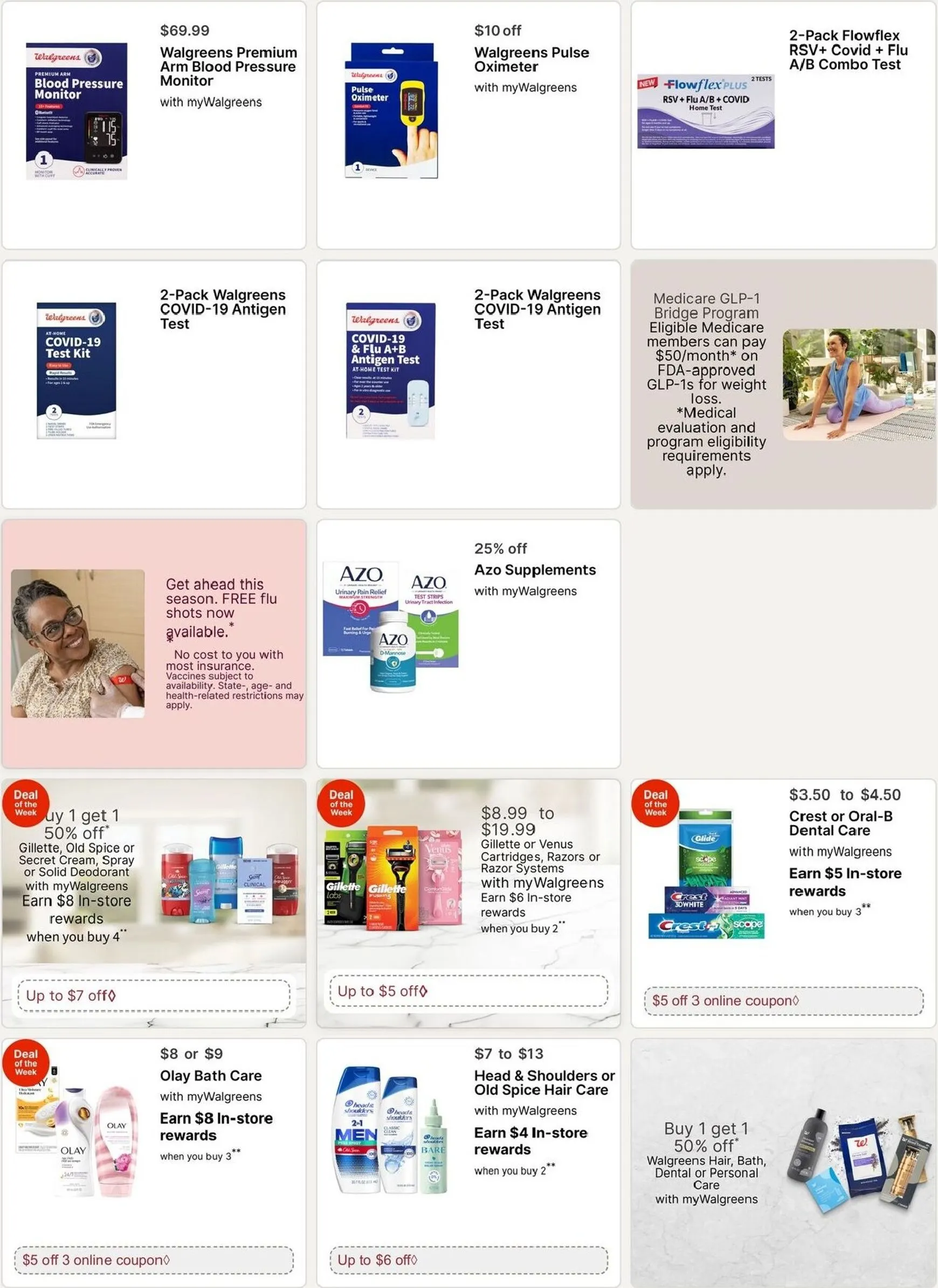 Weekly promotion Walgreens Weekly Ad spanning from August 2 to August 8 2026 - Page 12 for Catalogue 365