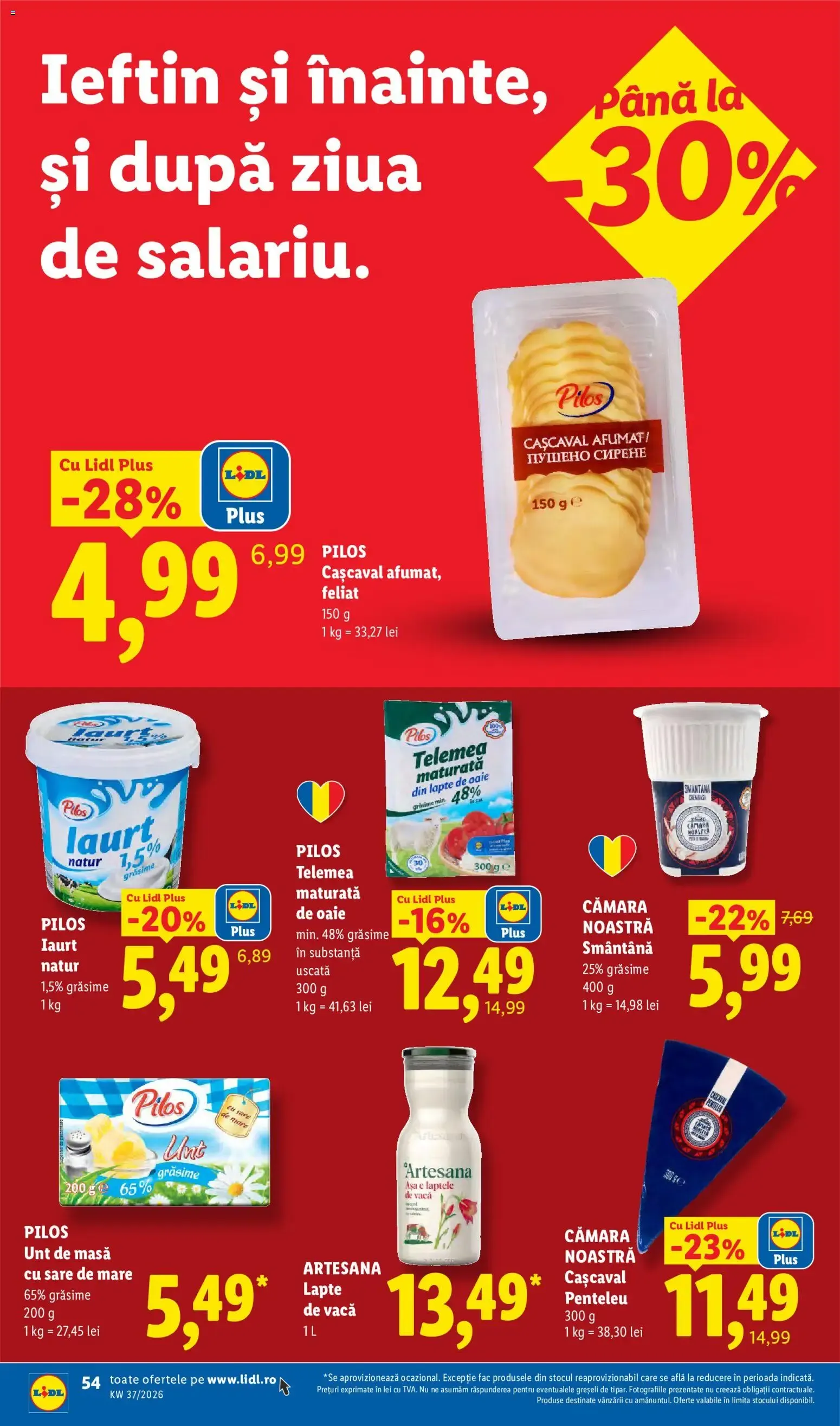 Catalog Catalog LIDL 07.09.2026 - Oferta și Revista online de la 7 septembrie până la 13 septembrie 2026 - Revista Pagina 54
