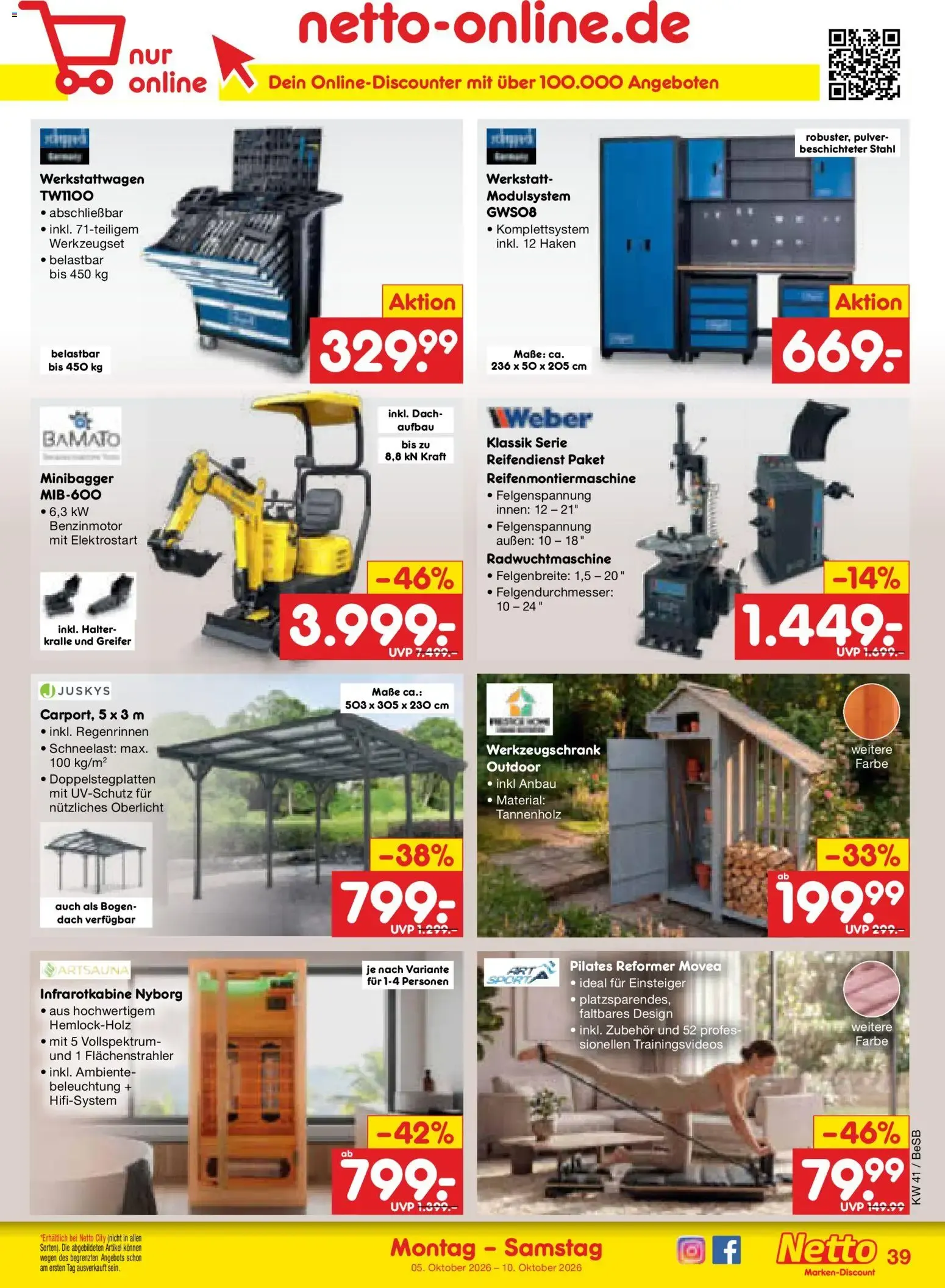 Netto Marken-Discount Prospekt (ab 05.10.2026) » Angebote von 5. Oktober bis 10. Oktober 2026 - Prospekt seite 49