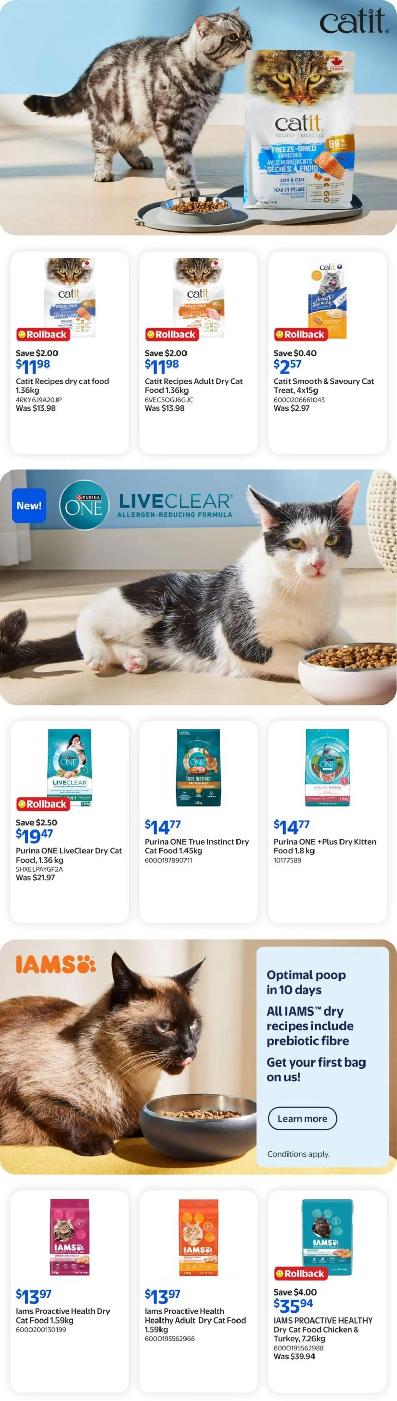 Walmart flyer - The Pet Event from Aug 6, 2026 > weekly specials & deals from August 6 to August 12 2026 - flyer page 4