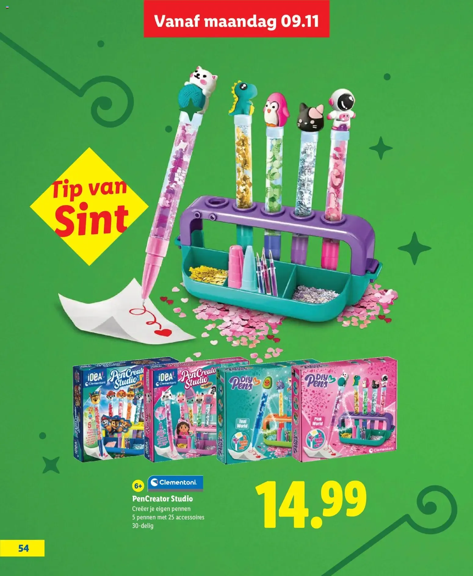 Het grote Lidl Speelgoed boek van 9 oktober tot 23 november 2026 - Folder pagina 54