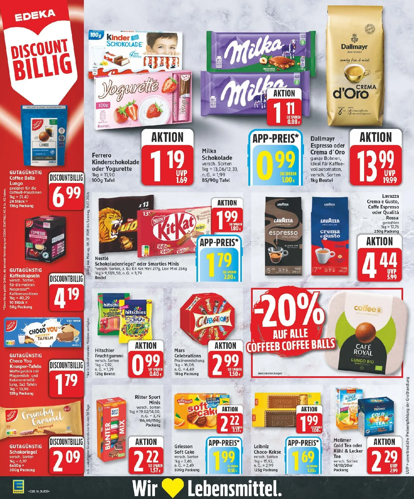 Edeka Prospekt – von Montag 06.07.2026 bis Samstag 11.07.2026 von 6. Juli bis 11. Juli 2026 - Prospekt seite 16