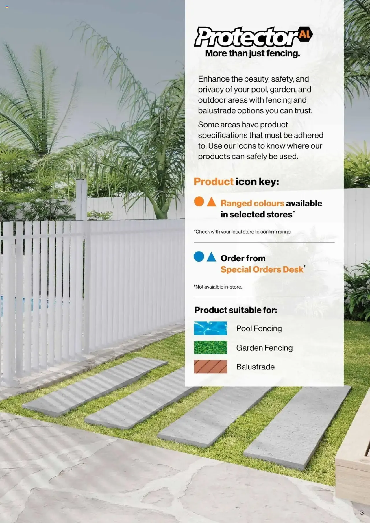 Fencing & Balustrades - Catalogue valid from 22 September to 22 September 2026 - page 3