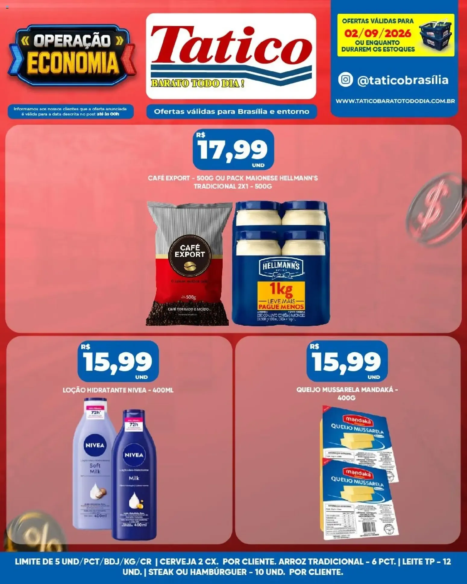 Encarte de Tatico ofertas do Dia de 02/09/2026 | Promoções Online 2 de setembro até 2 de setembro 2026 - Pagina 10