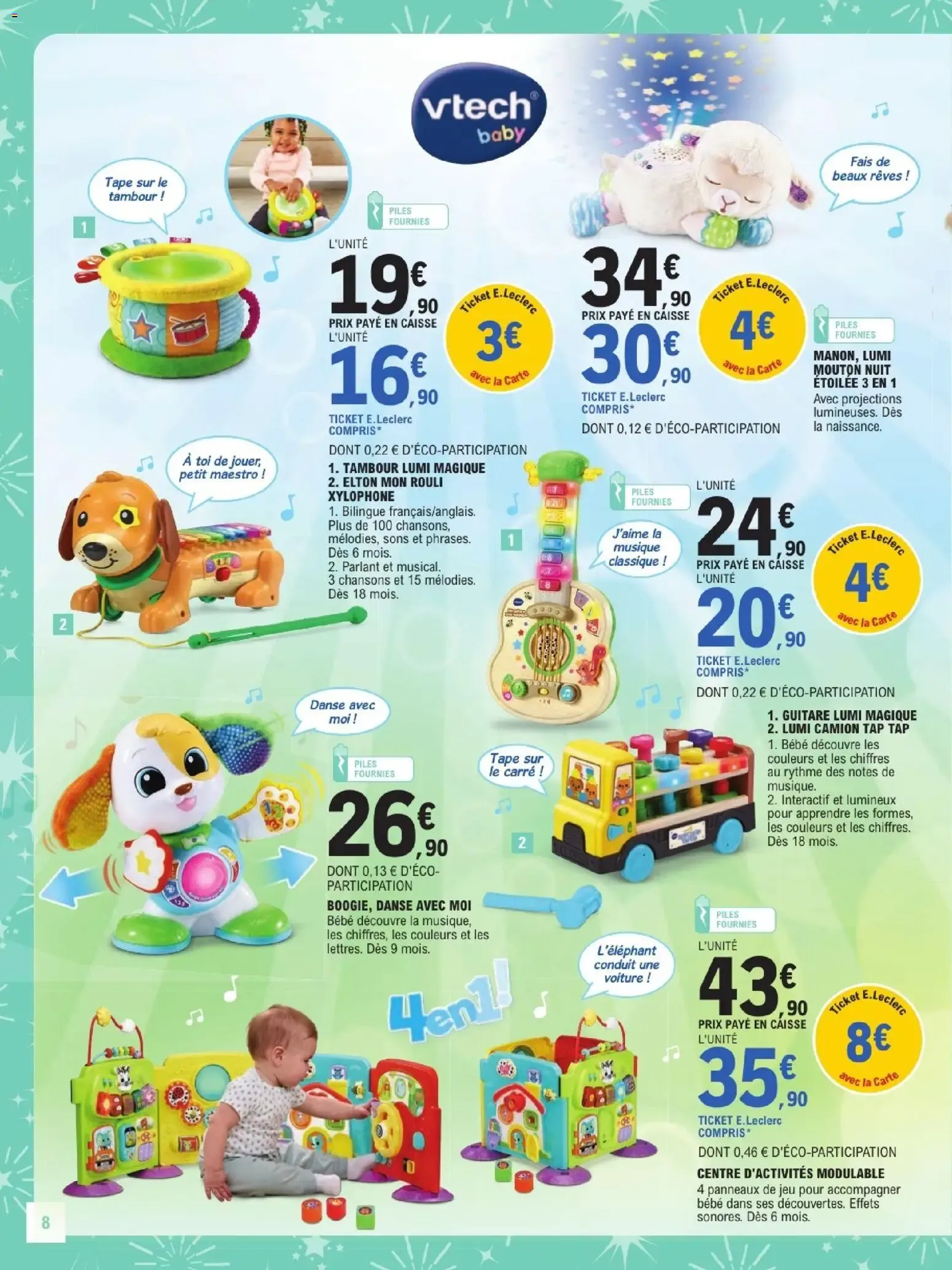 La Fabuleuse Fabrique des Jouets - E.Leclerc du 13 octobre au 5 décembre 2026 - Catalogue page 8