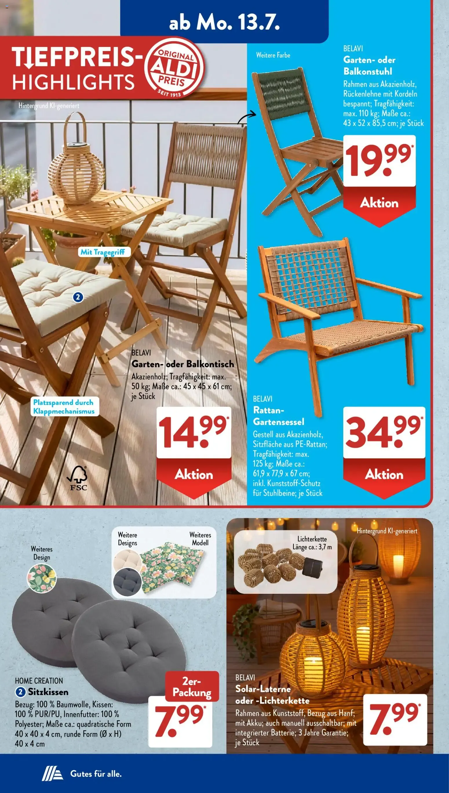 Aldi Süd Tiefpreis-Highlight von 13. Juli bis 18. Juli 2026 - Prospekt seite 7