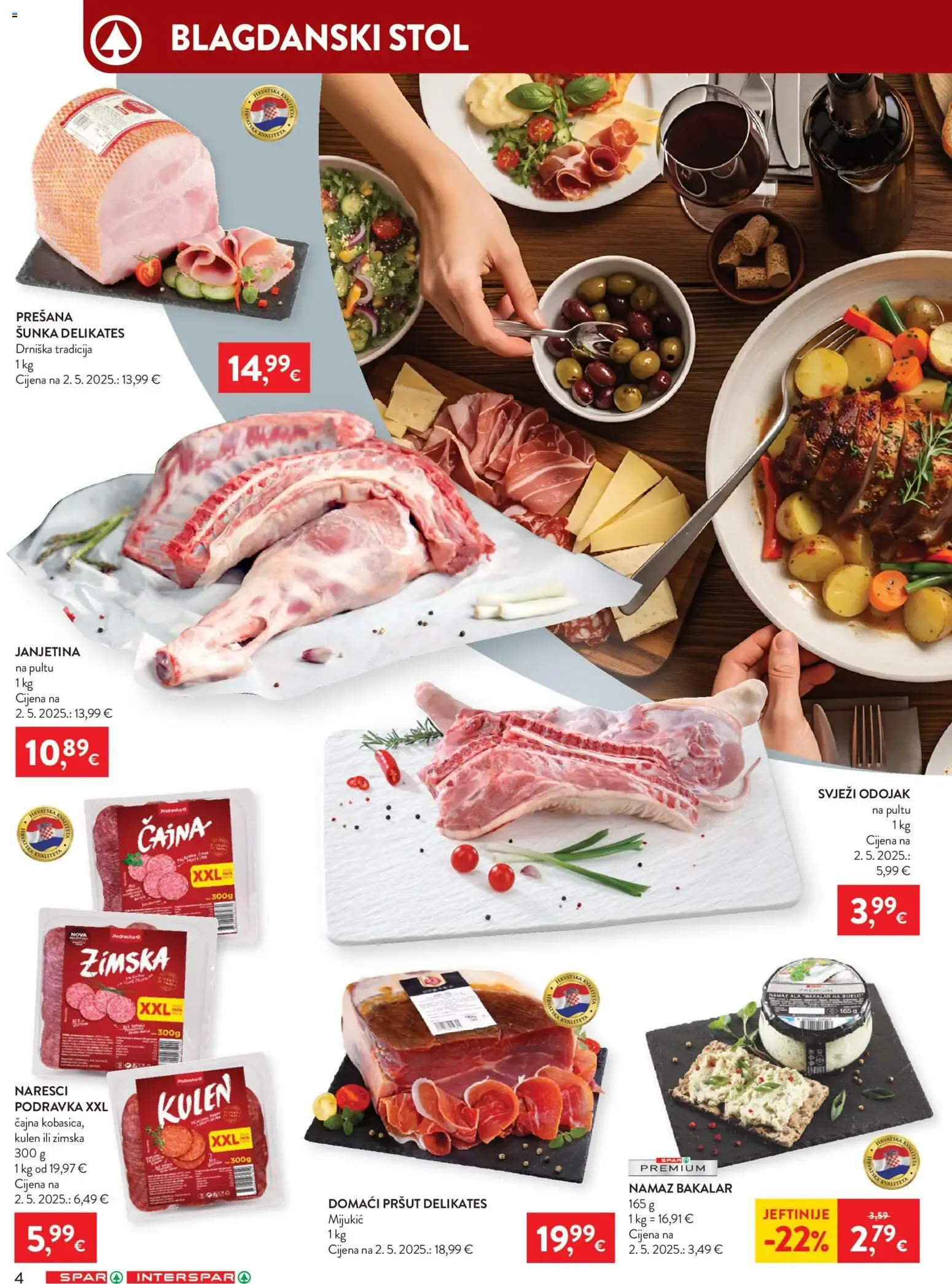 Katalog Interspar Katalog novi od 12.08.2026 na listanje > letak digitalni od 12. kolovoza do 18. kolovoza 2026. - Pregled Stranica 4