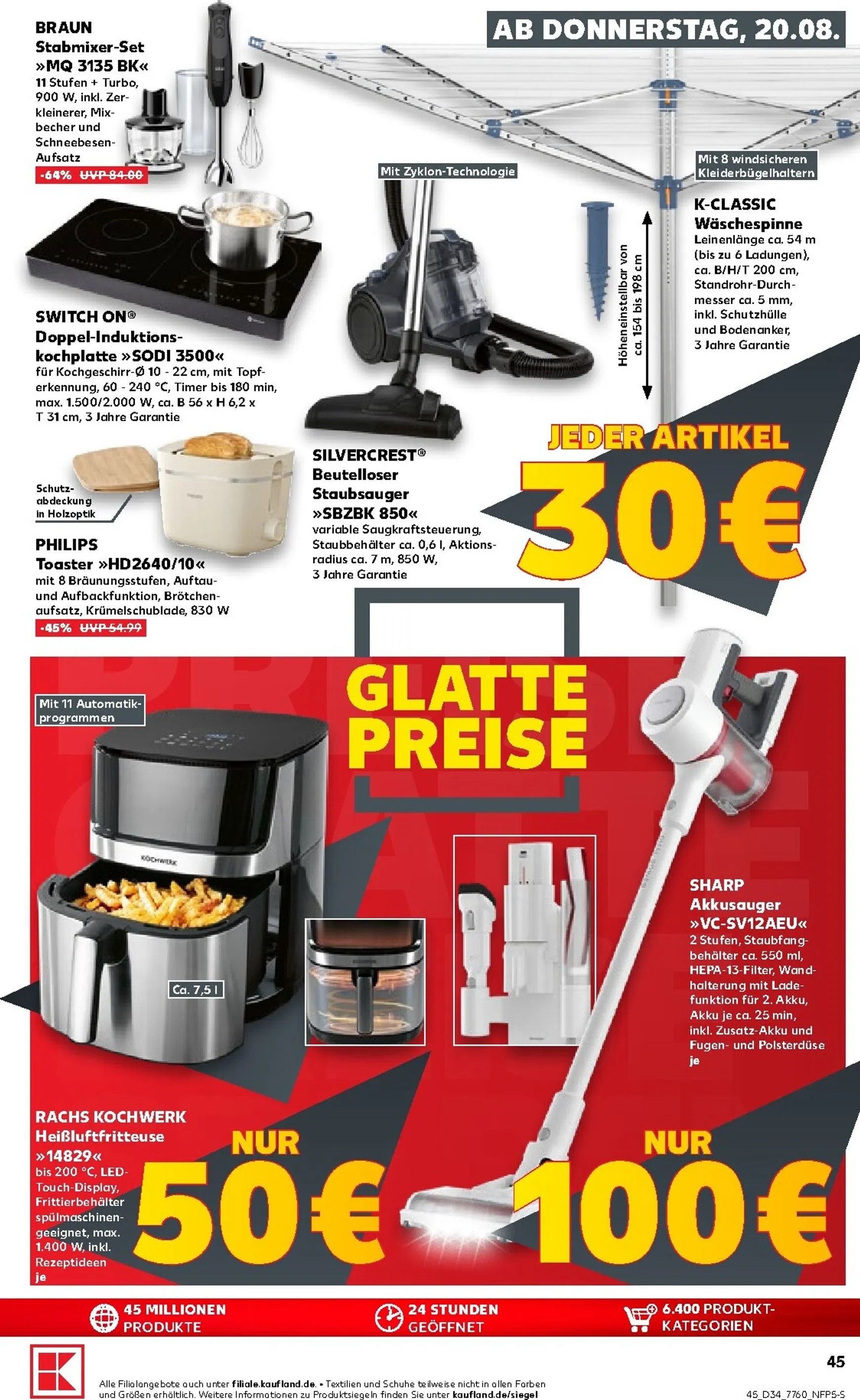 Kaufland Prospekt nächste Woche – von Donnerstag 20.08.2026 bis Mittwoch 26.08.2026 von 20. August bis 26. August 2026 - Prospekt seite 45