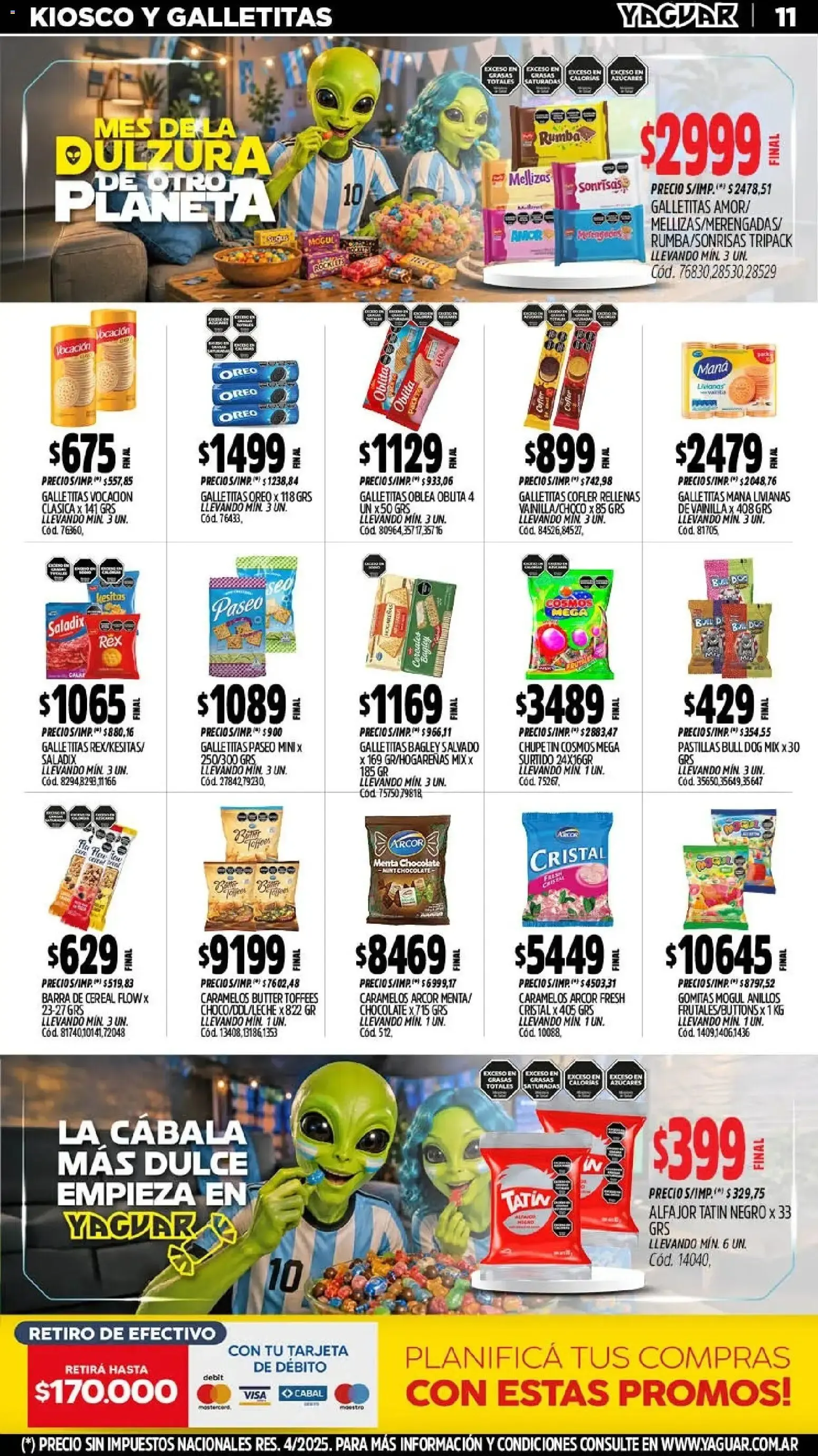 Ofertas de Yaguar - Oferta Semanal Jujuy del 06/07/2026 - 12/07/2026 6 de julio al 12 de julio 2026 - Página 11 del catálogo