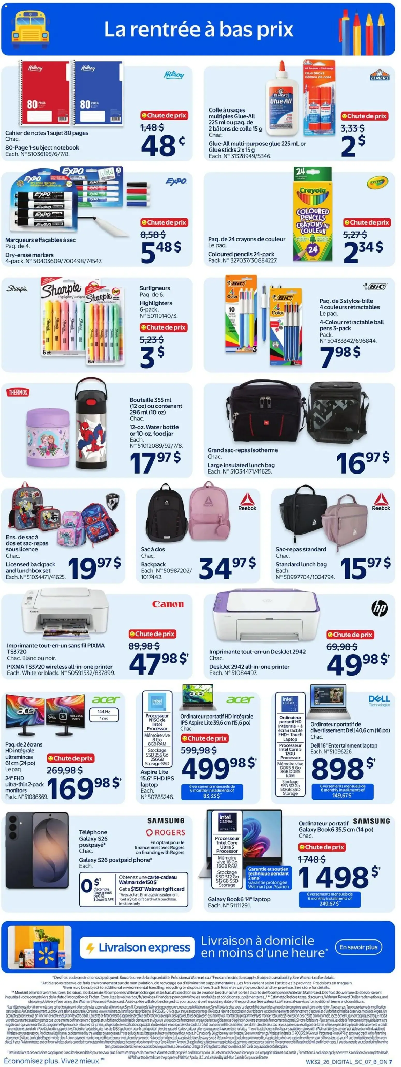 Walmart circulaire from Sep 3, 2026 > weekly specials & deals from September 3 to September 9 2026 - flyer page 12