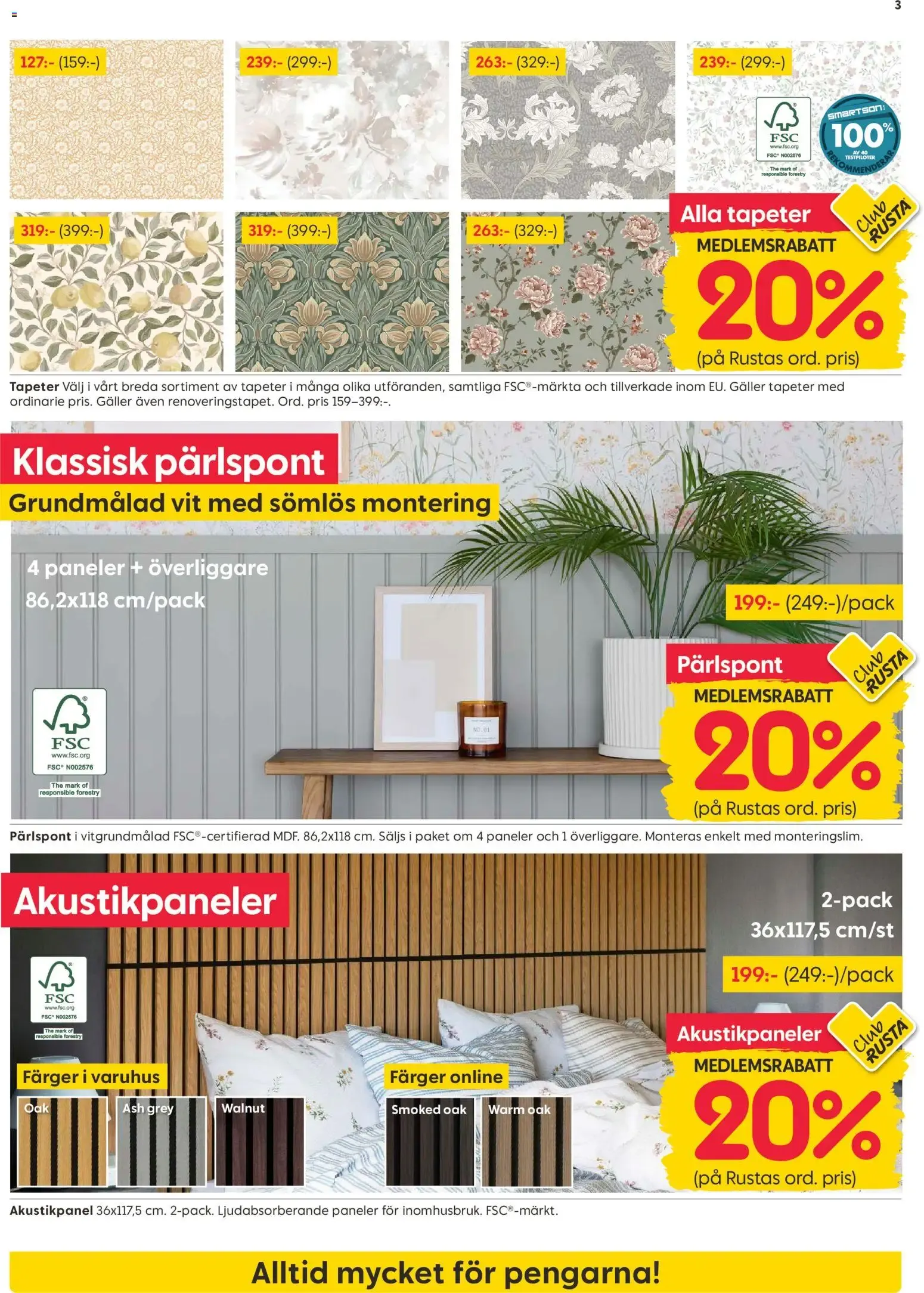 Rusta erbjudanden från 21/09/2026 - 27/09/2026 > Reklamblad nuvarande rabatter från 21 september till 27 september 2026 - Reklamblad sidor 3