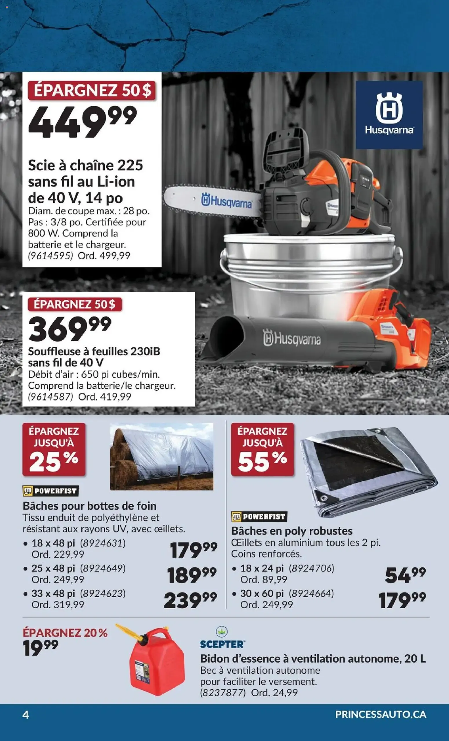 Princess Auto circulaire - 2 Semaines de Soldes ! from Sep 8, 2026 > weekly specials & deals from September 8 to September 20 2026 - flyer page 7