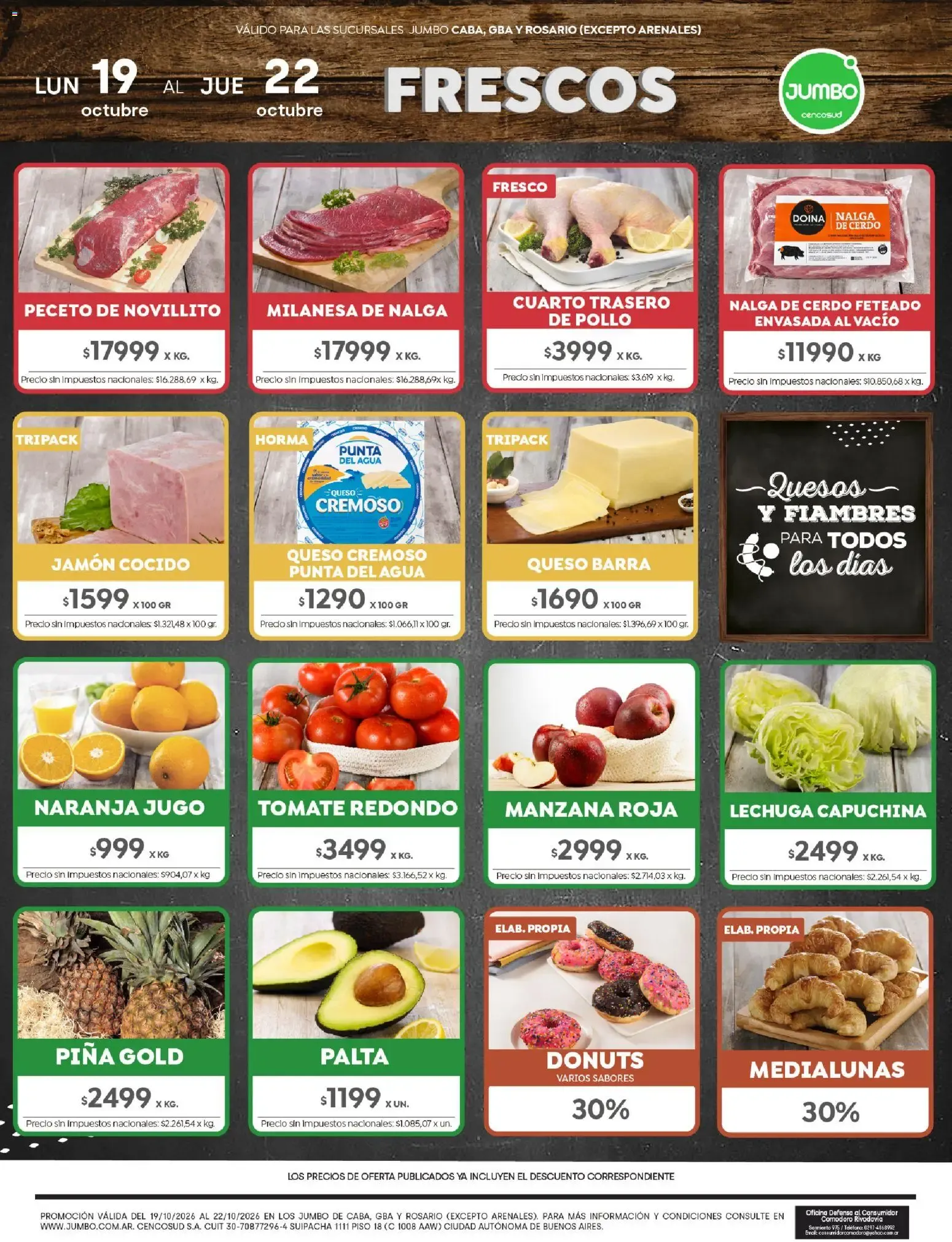 Ofertas de Jumbo - Ofertas del 19/10/2026 - 22/10/2026 19 de octubre al 22 de octubre 2026 - Página 1 del catálogo