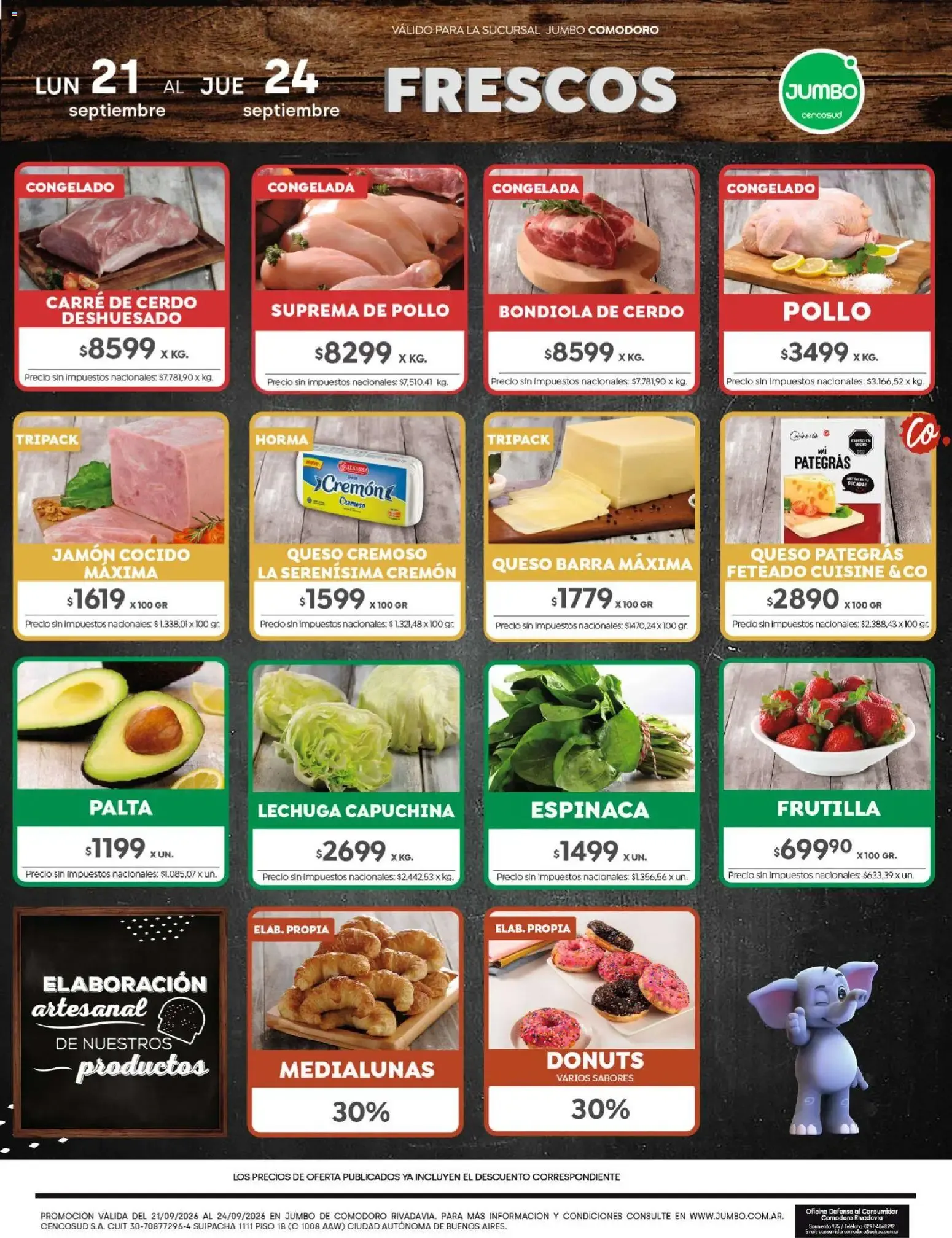 Ofertas de Jumbo - Ofertas | Comodoro del 21/09/2026 - 24/09/2026 21 de septiembre al 24 de septiembre 2026 - Página 1 del catálogo