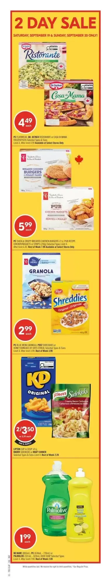 Shoppers Drug Mart flyer week 38 from September 19 to September 24 2026 - flyer page 2