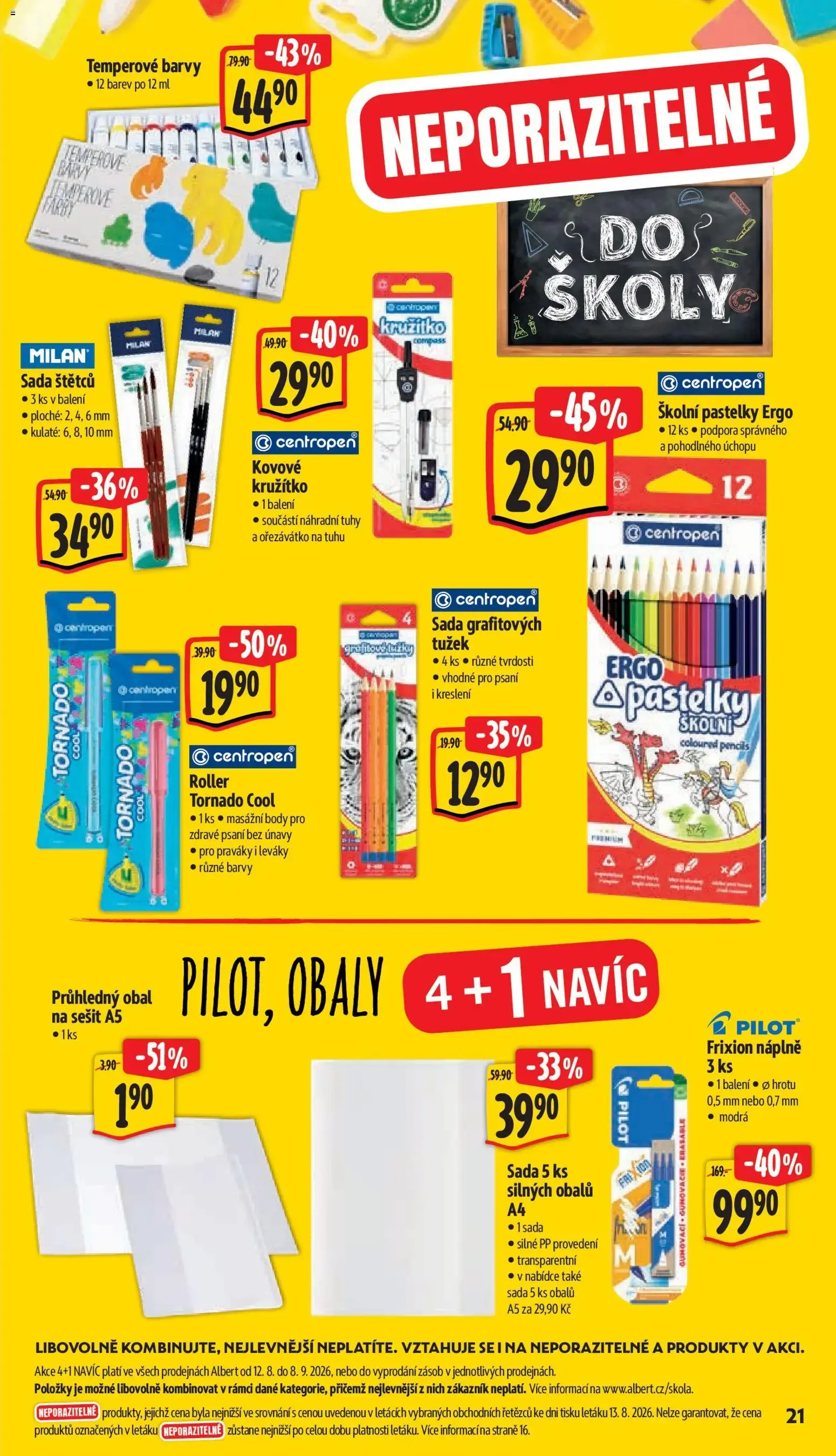 Albert leták - Supermarket od 19.08.2026 - Akční leták - 19. srpna 25. srpna 2026 - Page 33