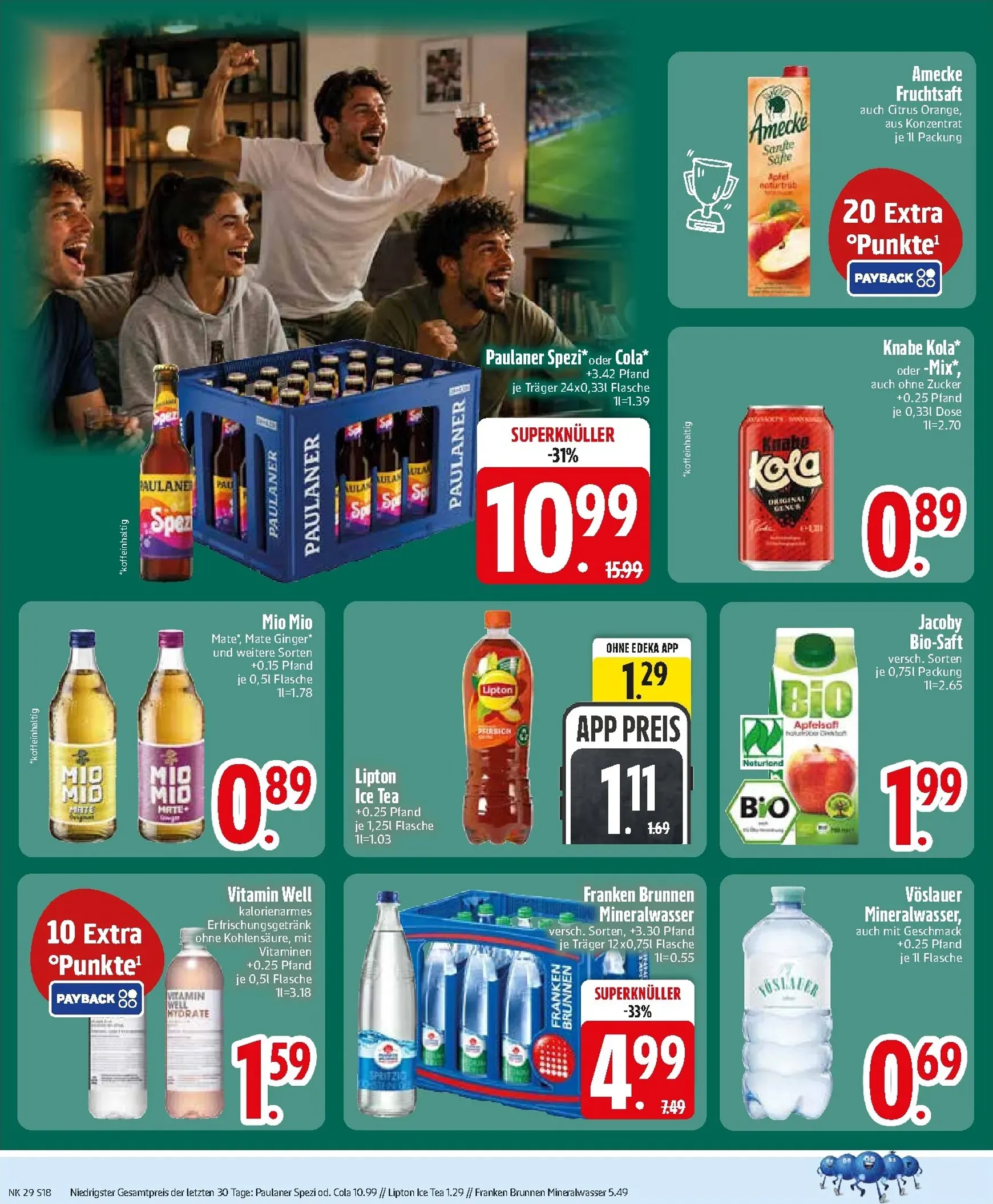 Edeka Prospekt – von Sonntag 12.07.2026 bis Samstag 18.07.2026 von 13. Juli bis 18. Juli 2026 - Prospekt seite 20