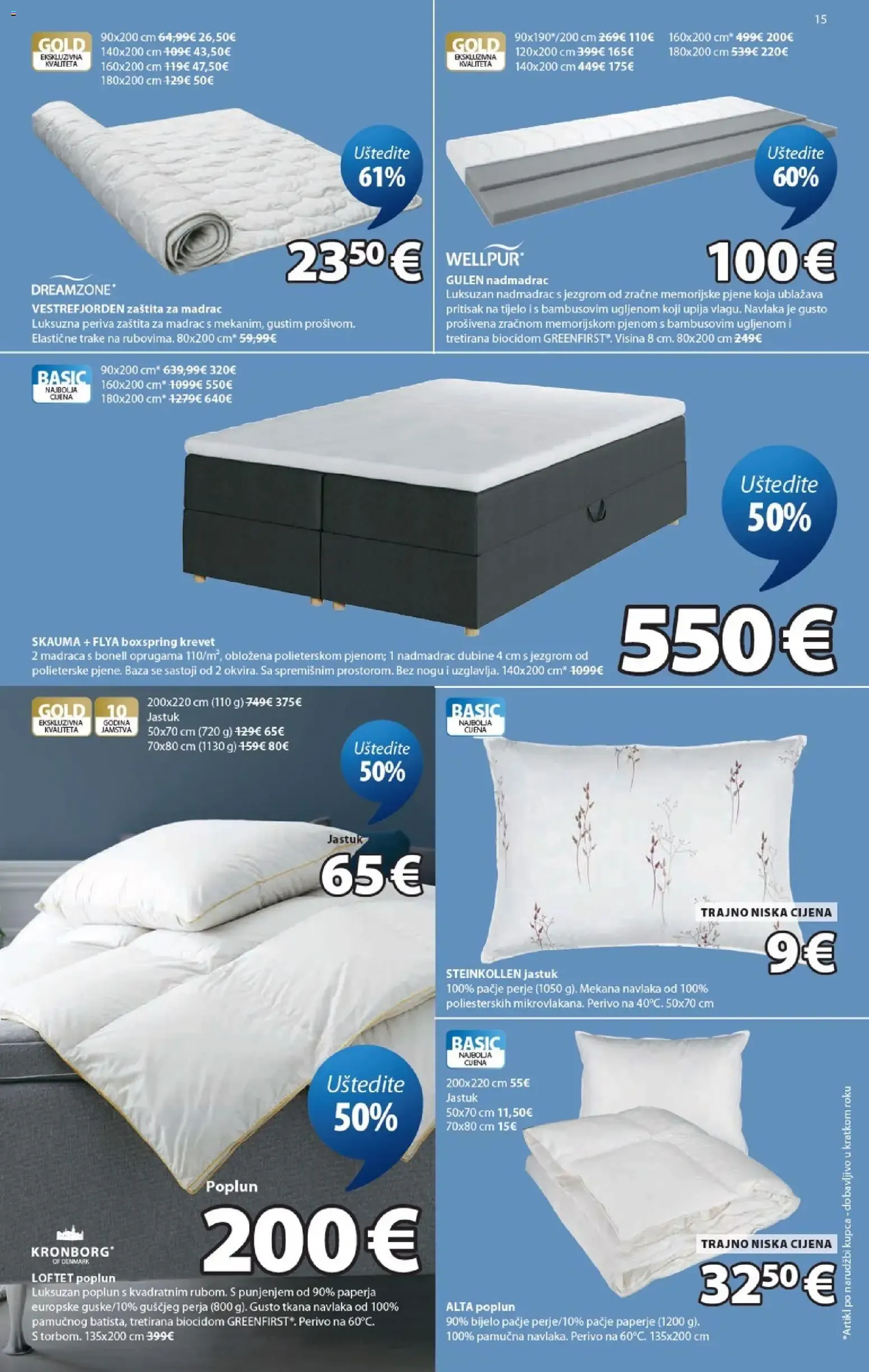 Katalog Izvrsna ponuda za vaš dom od 2. rujna do 13. listopada 2026. - Pregled Stranica 15