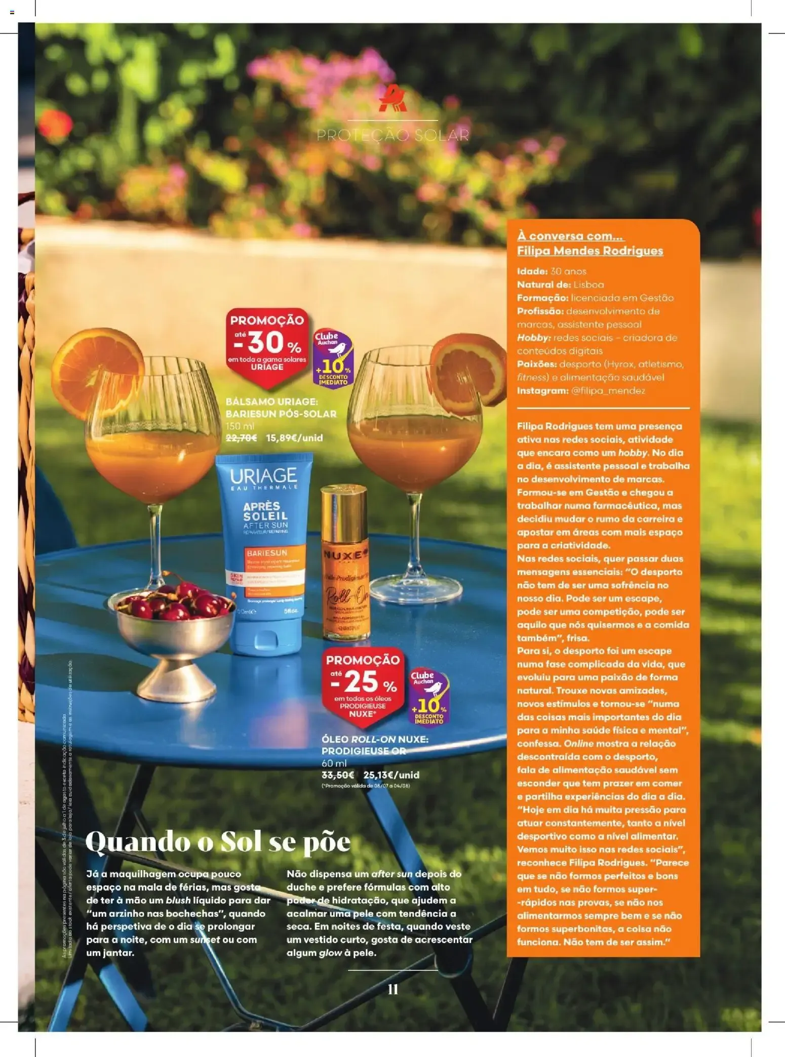 Folheto A Minha Saúde & Bem-Estar de 3 de julho até 1 de agosto 2026 - Pagina 11