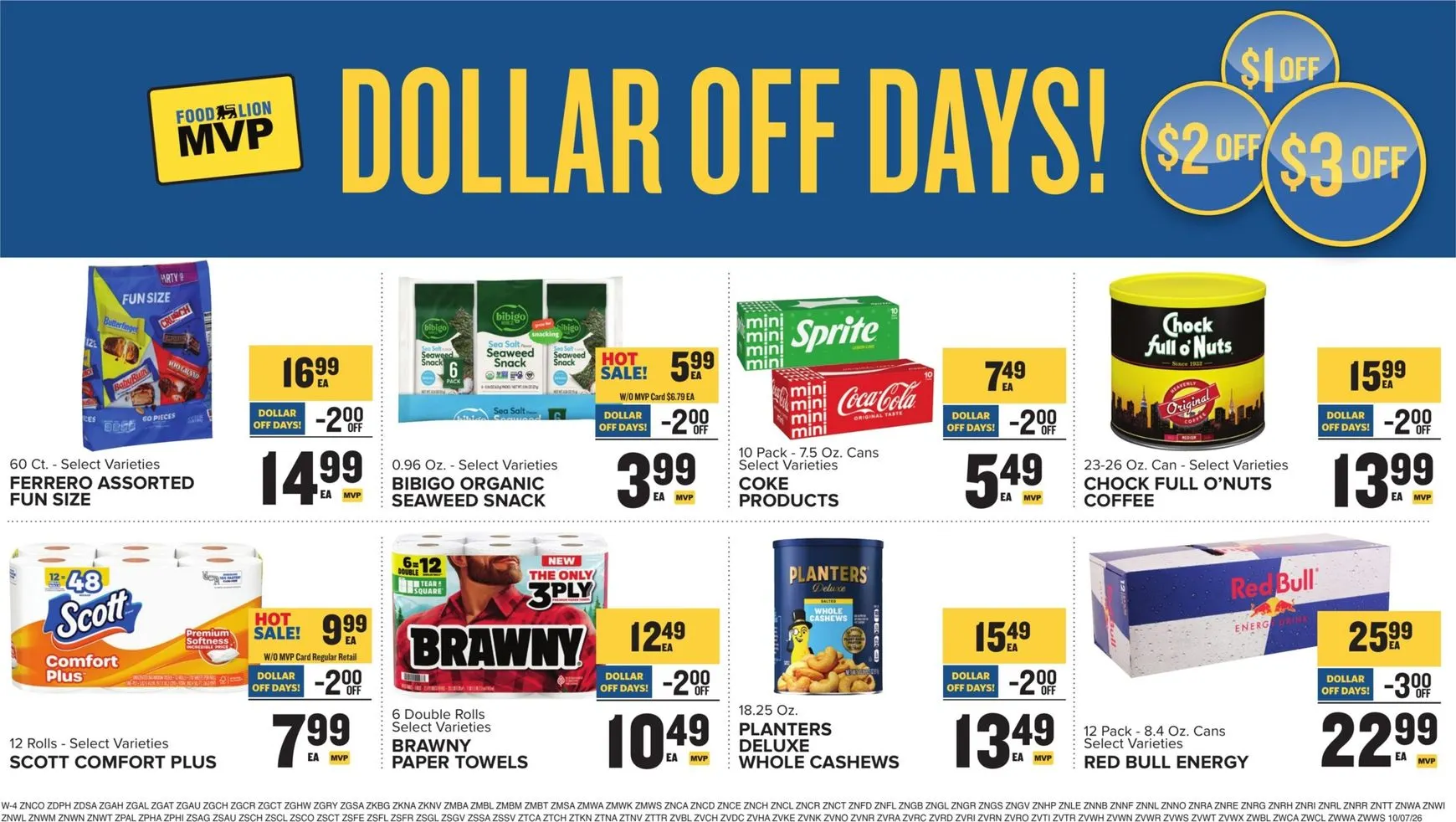 Weekly promotion YOUR BEST SAVINGS start here spanning from October 7 to October 13 2026 - Page 16 for Catalogue 365