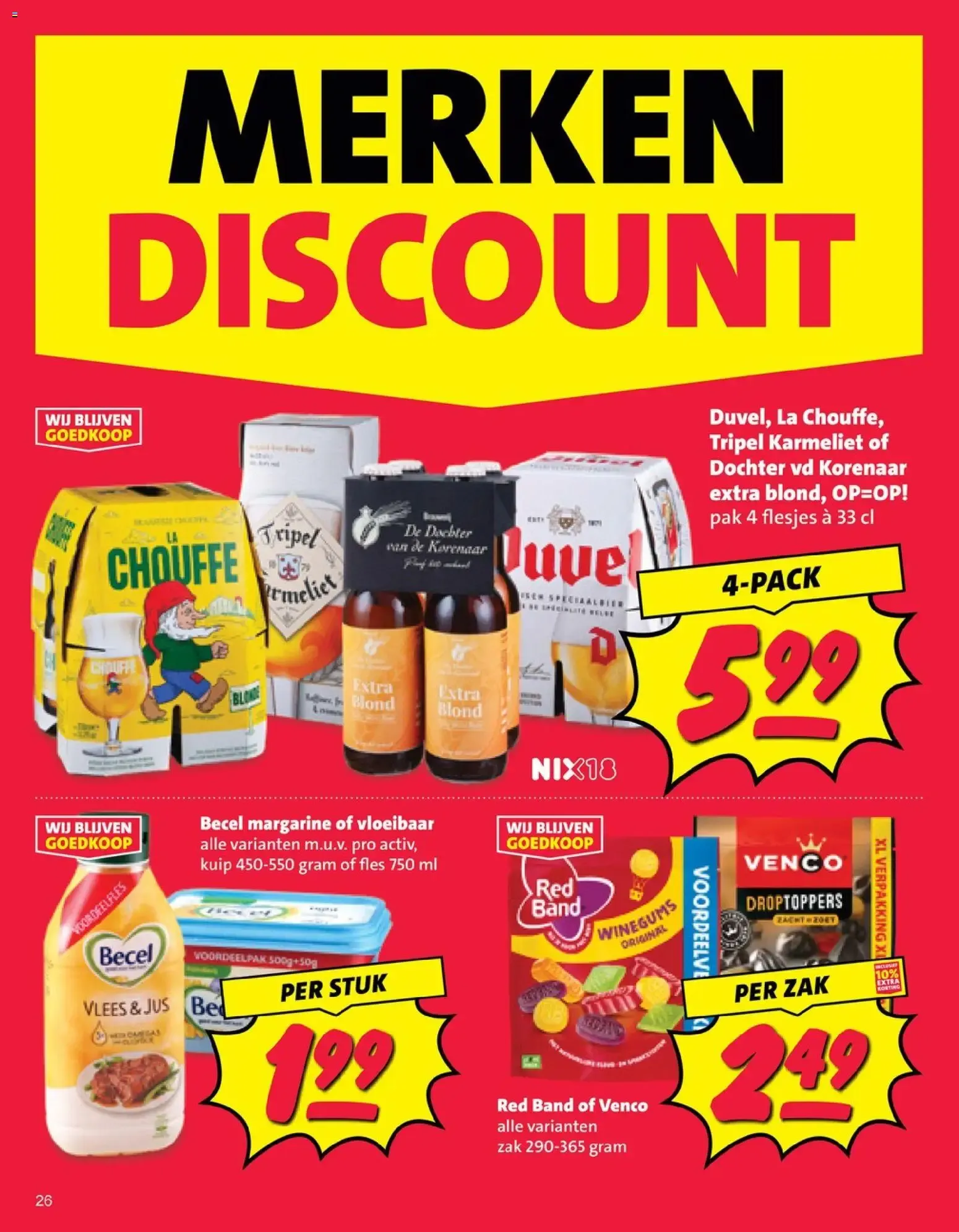 Nettorama Merkendiscount - Aanbiedingen Week 35 van 24 augustus tot 30 augustus 2026 - Folder pagina 26