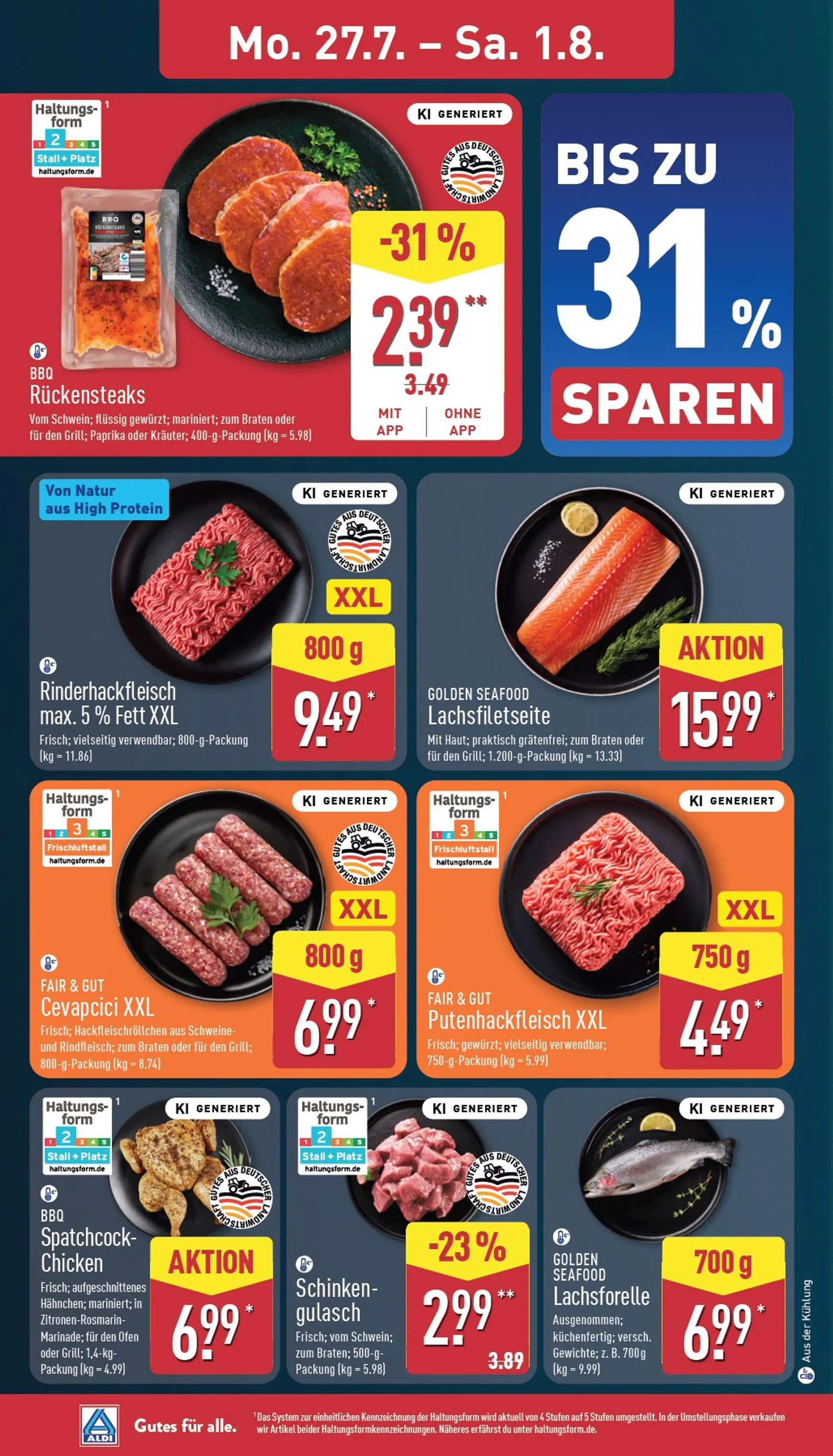ALDI NORD - ALDI Vorschau Prospekt nächste Woche – von Montag 27.07.2026 bis Samstag 01.08.2026 von 27. Juli bis 1. August 2026 - Prospekt seite 6