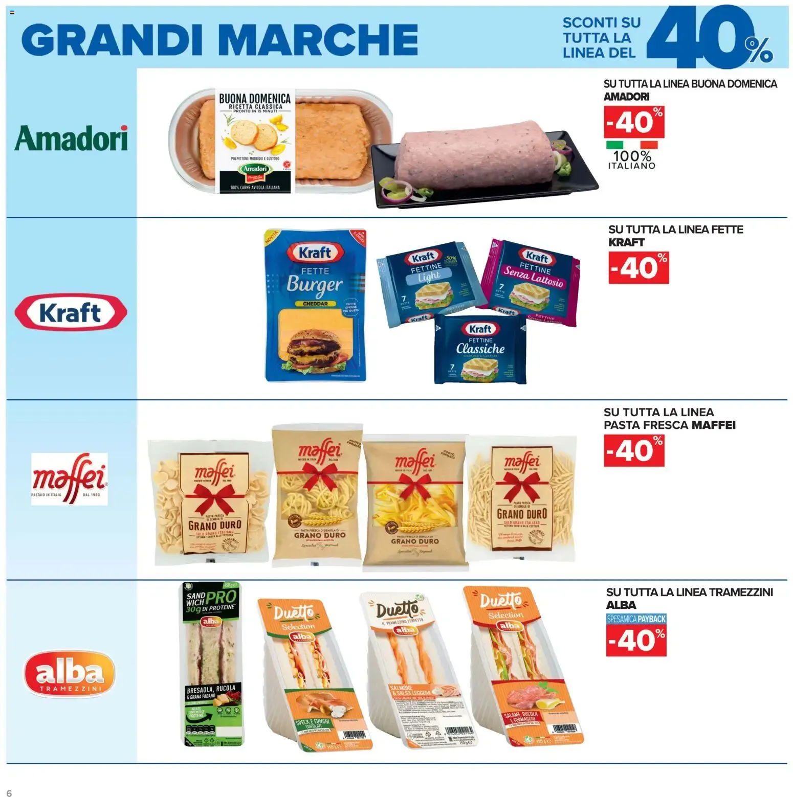 Carrefour Iper: Grandi Marche Sconti Imperdibili da 15 settembre a 28 settembre di 2026 - Pagina del volantino 6