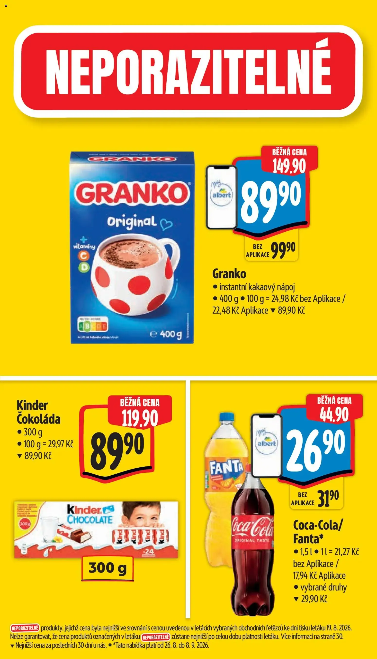 Albert leták - Hypermarket od 26.08.2026 - Akční leták - 26. srpna 8. září 2026 - Page 5