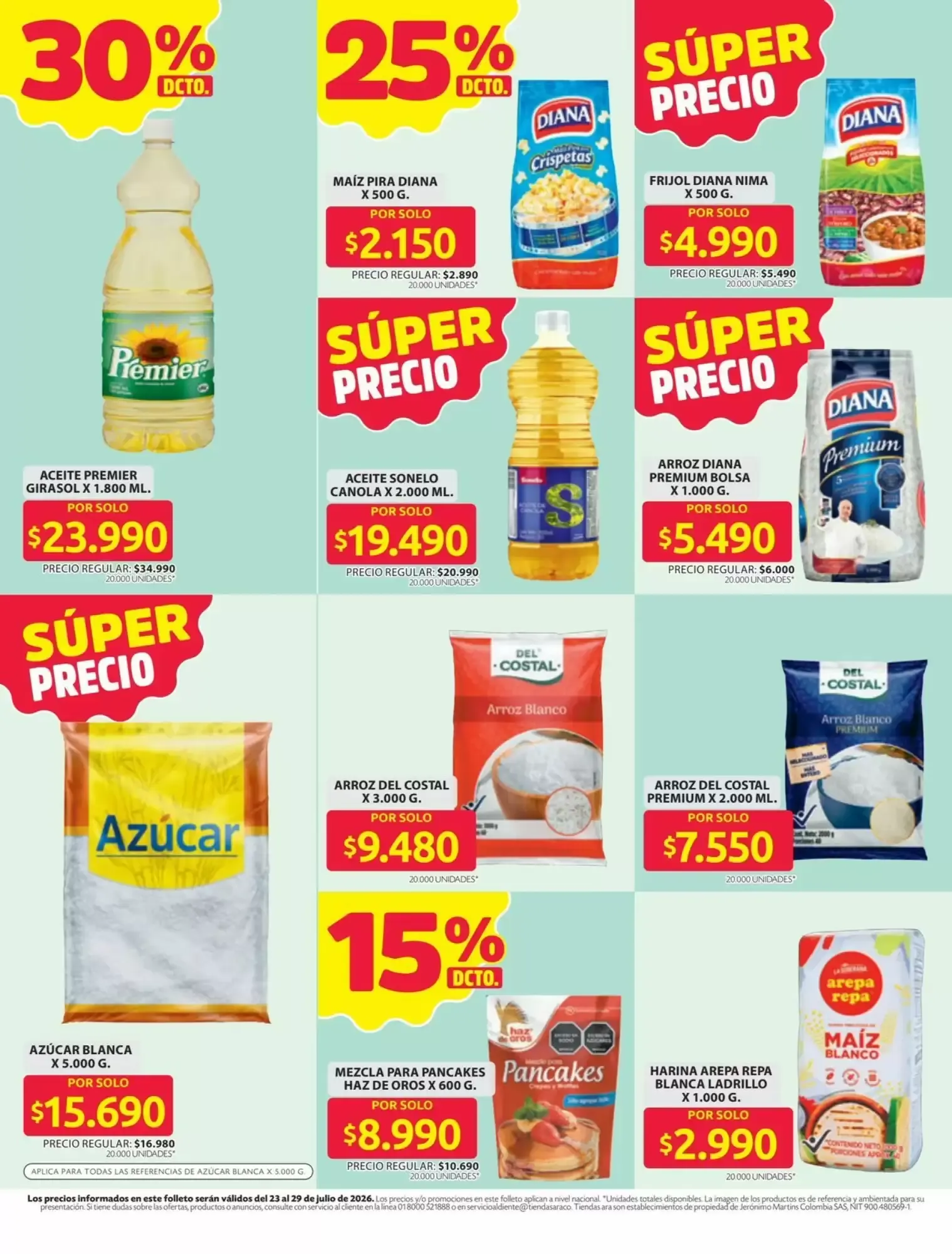 Catalogo de Los Precios Más Bajos - Tiendas Ara 23 de julio al 29 de julio 2026 - Pag 5
