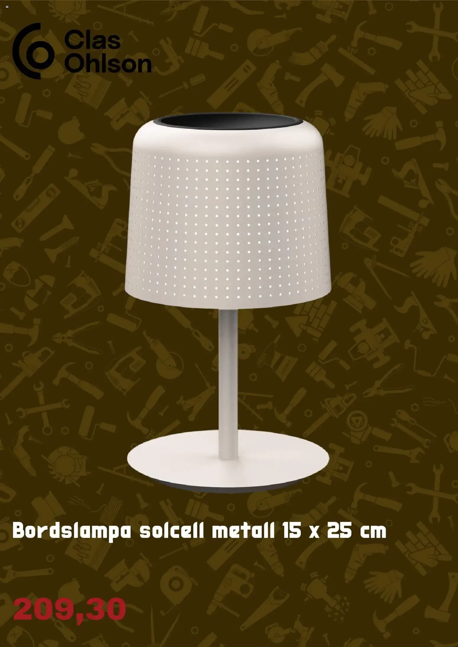 Lámparas y luces solares de Clas Ohlson från 19 maj till 18 juni 2026 - Reklamblad sidor 4