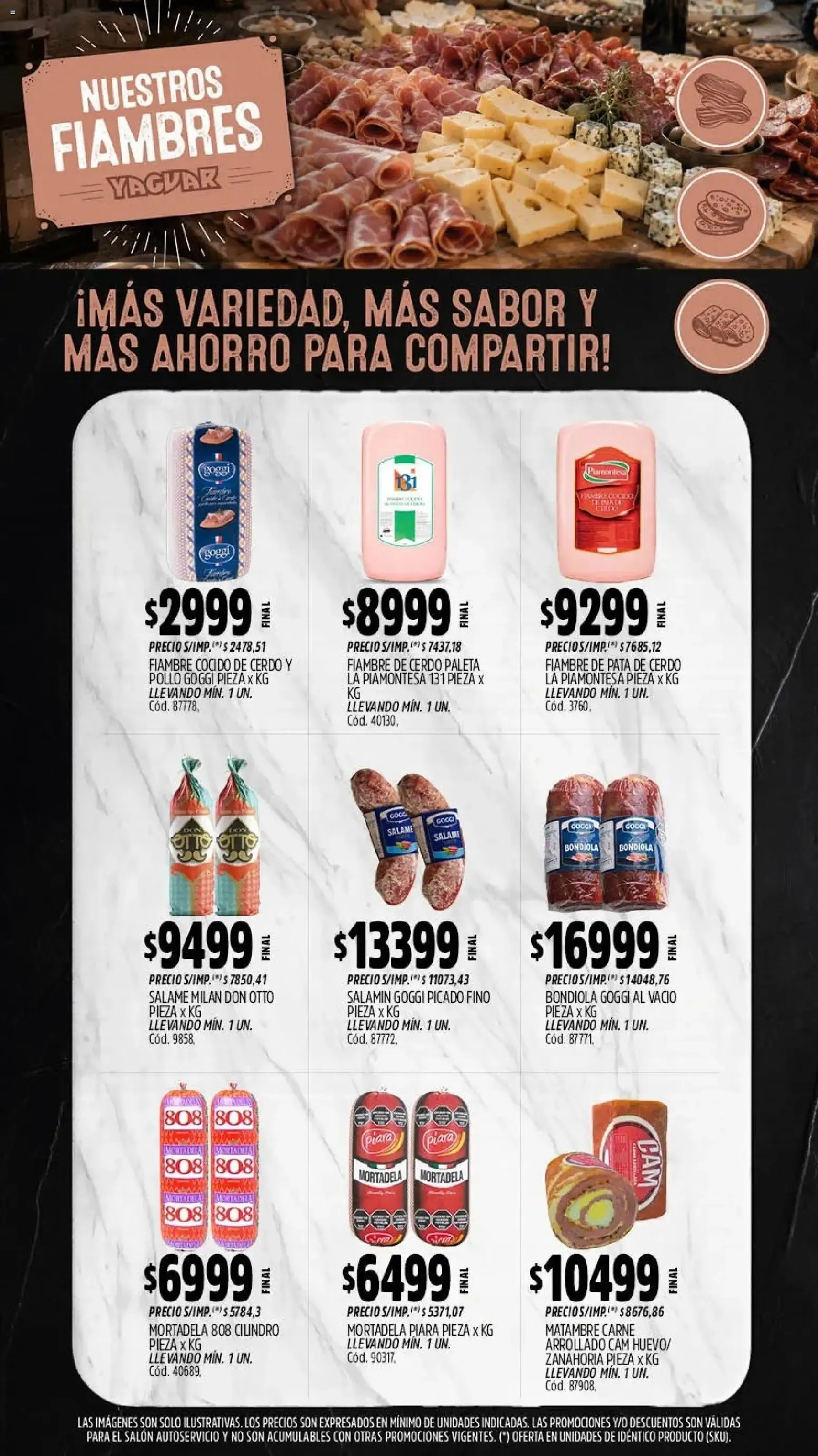 Ofertas de Mayorista Yaguar: El Cumple del Año 38 19 de octubre al 25 de octubre 2026 - Página 8 del catálogo