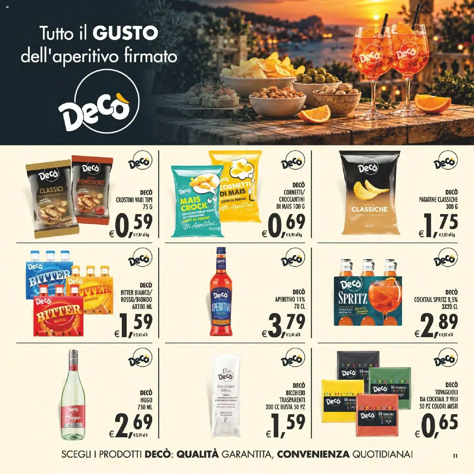 Nuovo Decò volantino Gourmet Sicilia dal 13/10/2026 > offerte anteprima 🛍️ da 13 ottobre a 22 ottobre di 2026 - Pagina del volantino 11