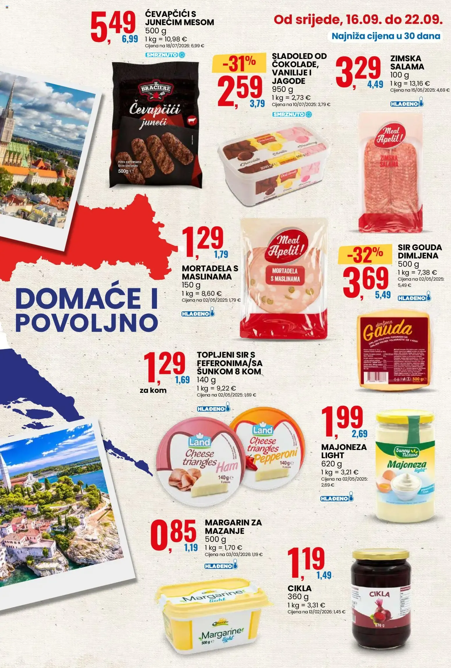 Katalog Pametna kupnja DOMAĆE I POVOLJNO od 16. rujna do 22. rujna 2026. - Pregled Stranica 3