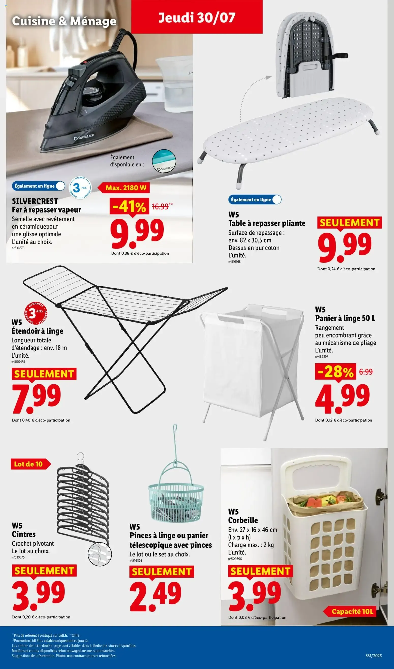 LIDL L'été des Marques du 30 juillet au 5 août 2026 - Catalogue page 35