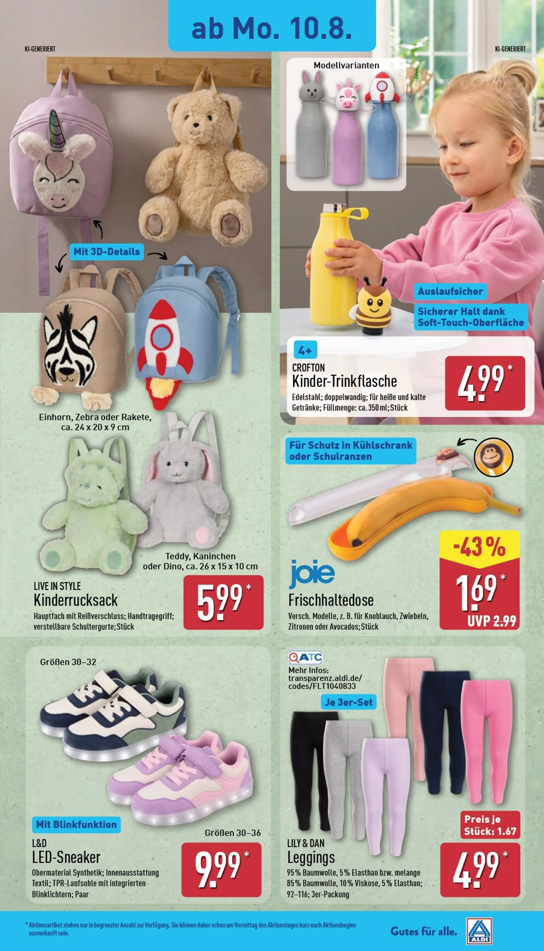 ALDI NORD - Ausblick Prospekt nächste Woche – von Montag 10.08.2026 bis Samstag 15.08.2026 von 10. August bis 15. August 2026 - Prospekt seite 4