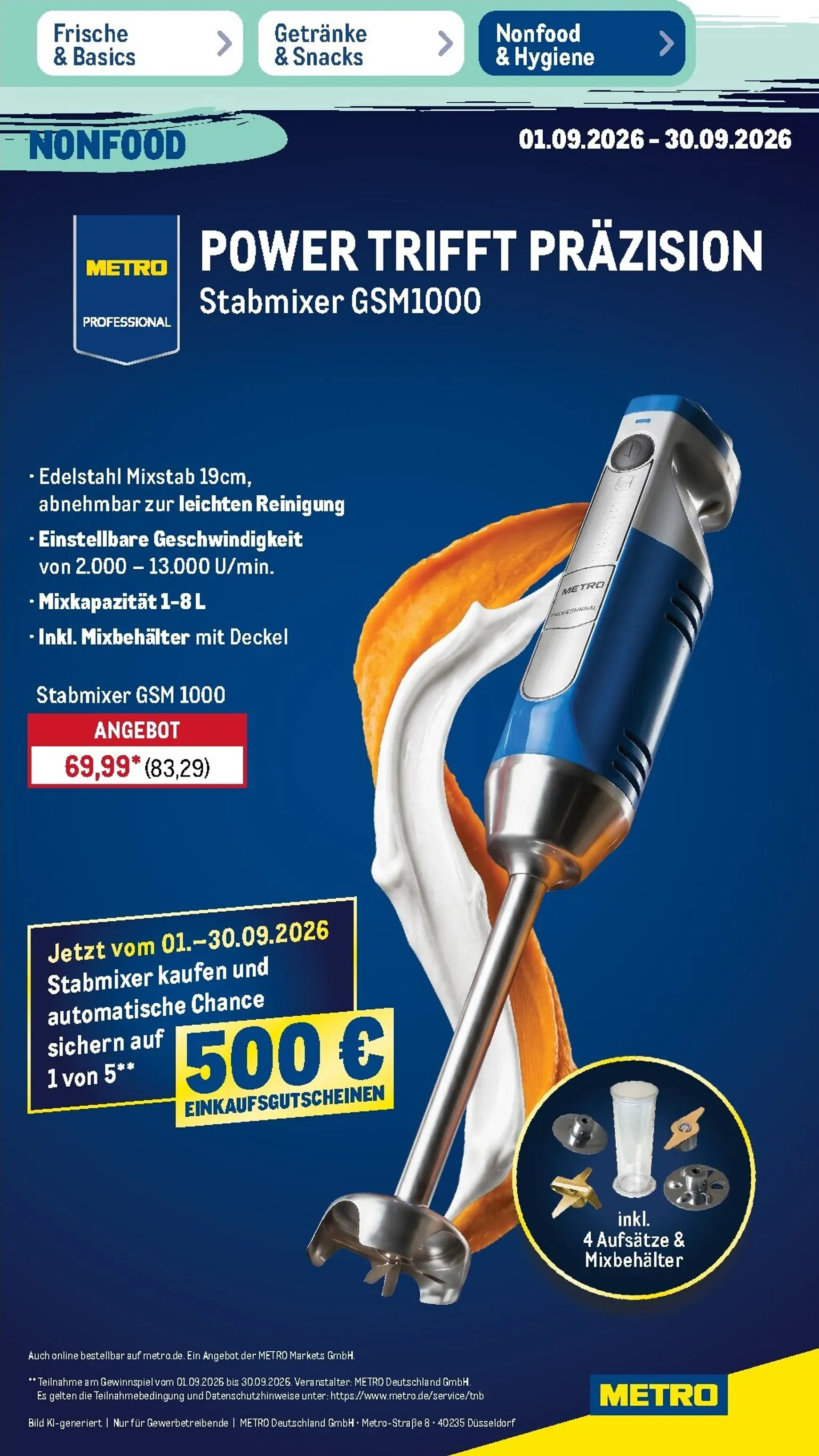 Metro - NonFood Prospekt – von Montag 31.08.2026 bis Samstag 05.09.2026 von 31. August bis 5. September 2026 - Prospekt seite 4