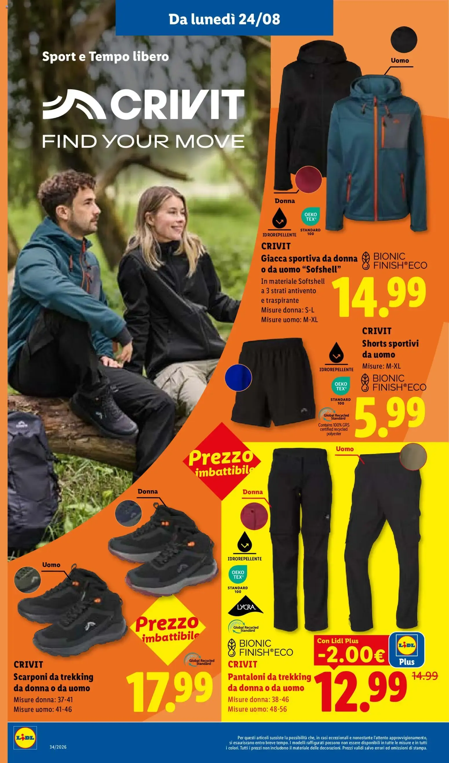 NUOVO LIDL volantino dal 20/08/2026 della prossima settimana da 20 agosto a 26 agosto di 2026 - Pagina del volantino 33