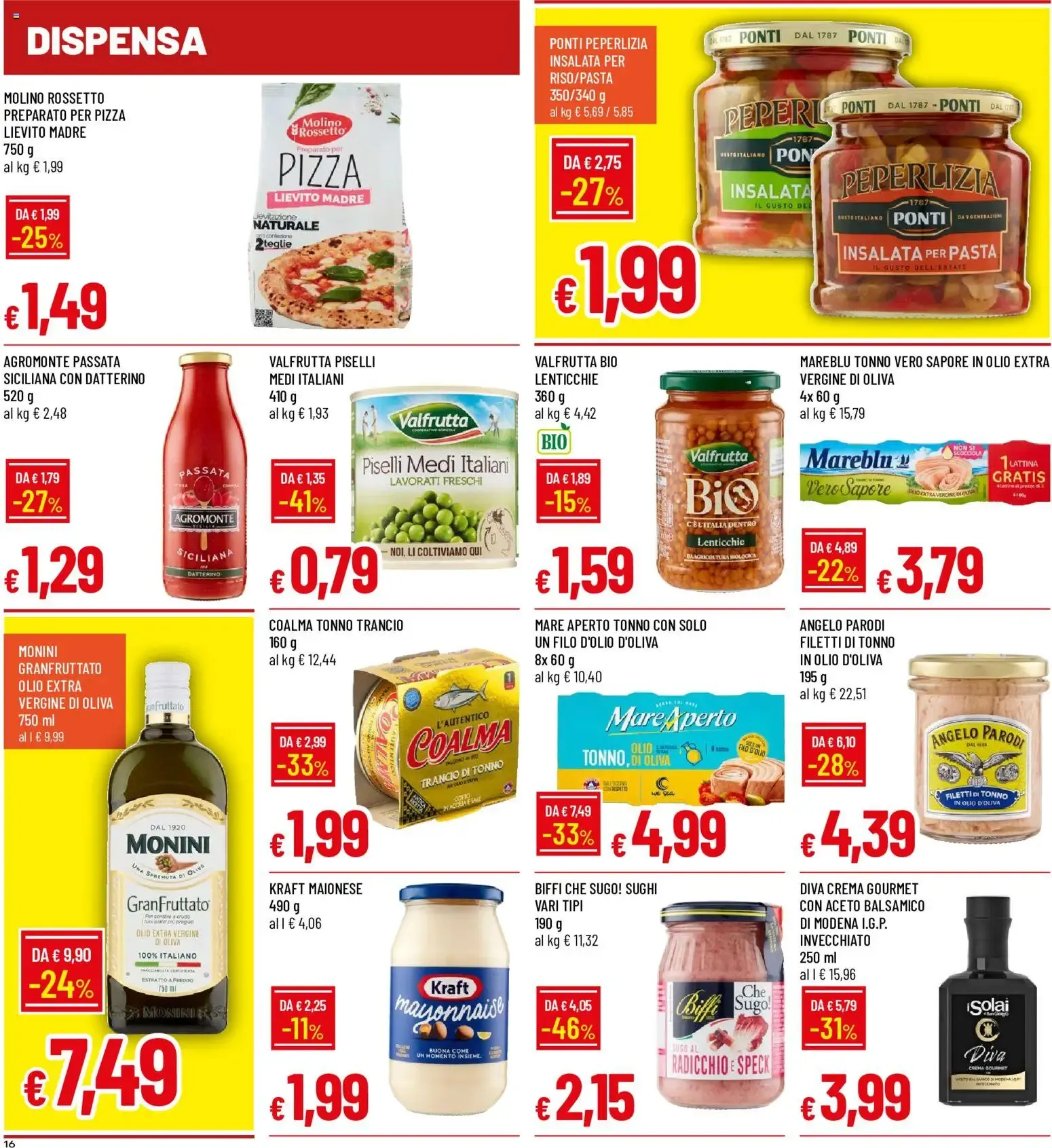 GRANDI MARCHE SCONTI FINO AL 50% da 28 maggio a 10 giugno di 2026 - Pagina del volantino 16