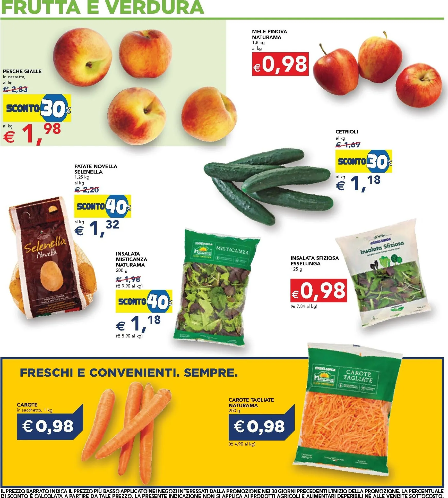 Volantino attuale di Esselunga - 30/40/50% valido dal giovedì 18/06/2026 al mercoledì 01/07/2026 da 18 giugno a 1 luglio di 2026 - Pagina del volantino 11