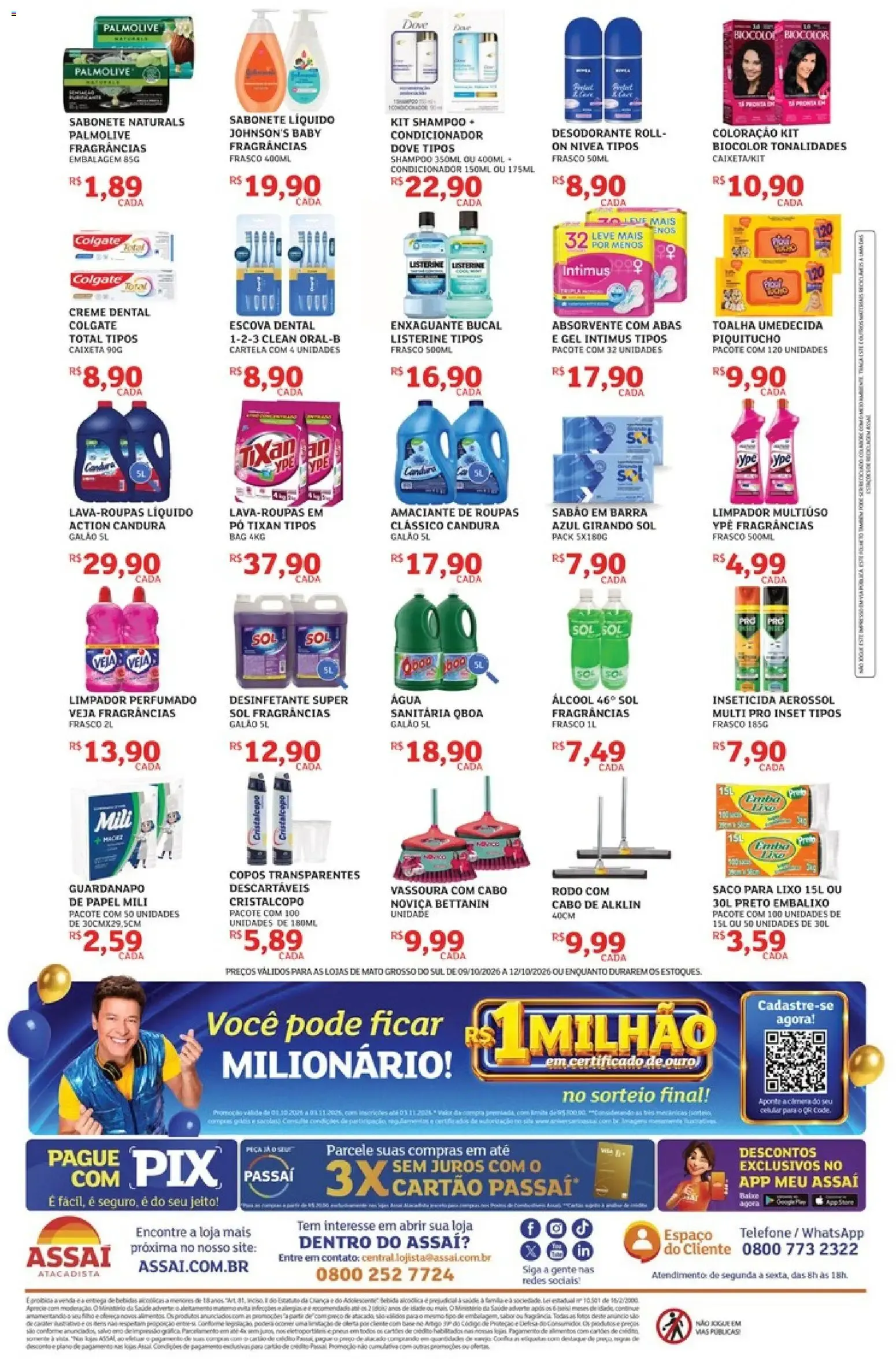 Encarte de Economiza$o de Aniversário Assaí Atacadista 9 de outubro até 12 de outubro 2026 - Pagina 4